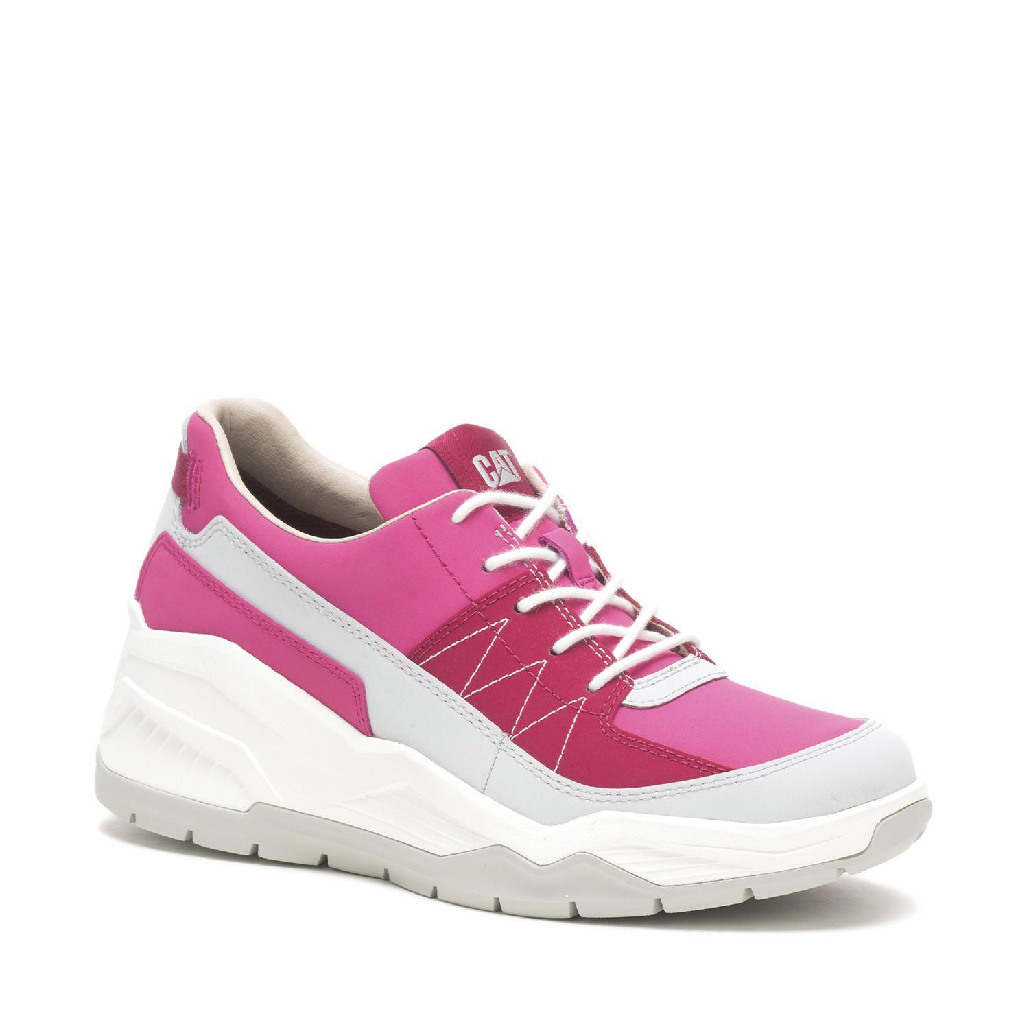 Zapatilla Cuero Mujer Watchful Rosado-0