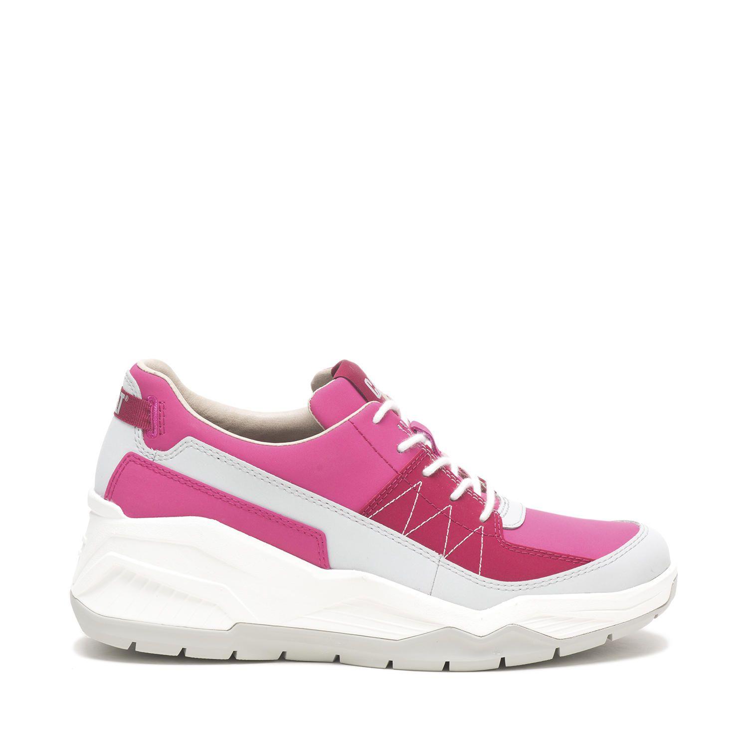 Zapatilla Cuero Mujer Watchful Rosado-1