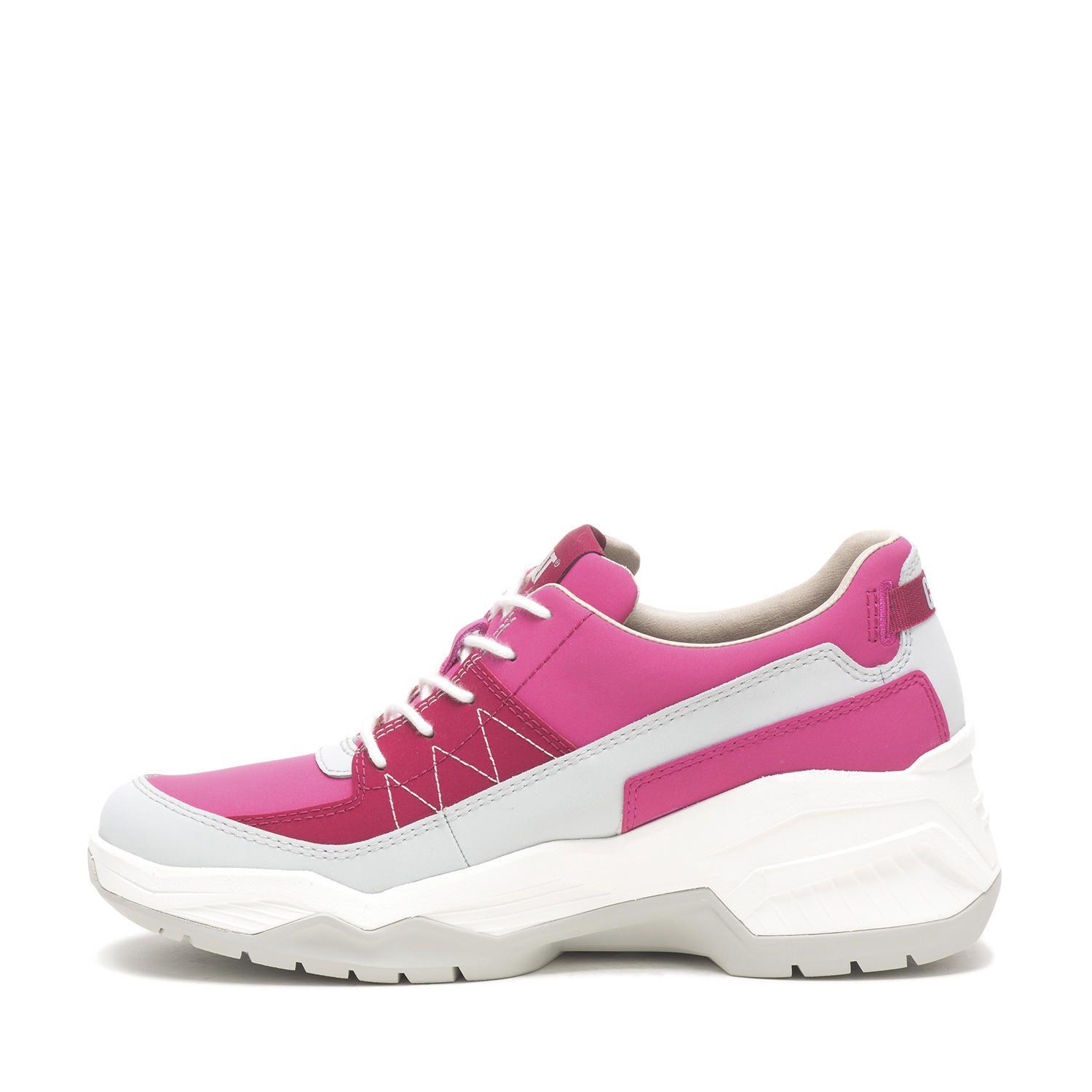 Zapatilla Cuero Mujer Watchful Rosado-2