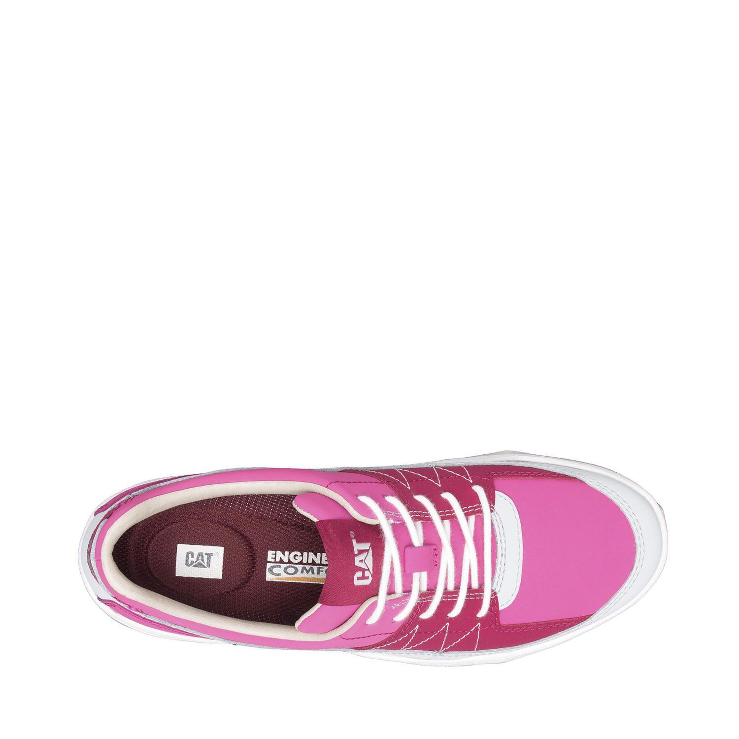Zapatilla Cuero Mujer Watchful Rosado-4