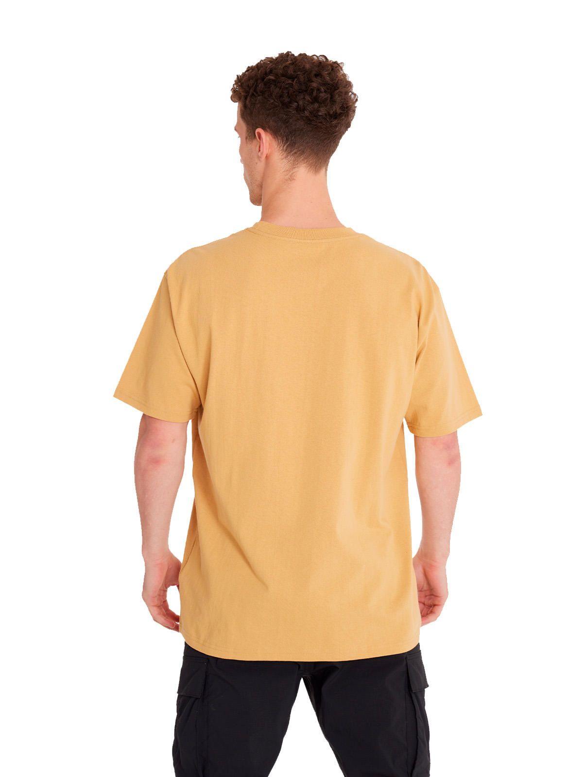 Polera manga corta Hombre Transistor Naranja-4