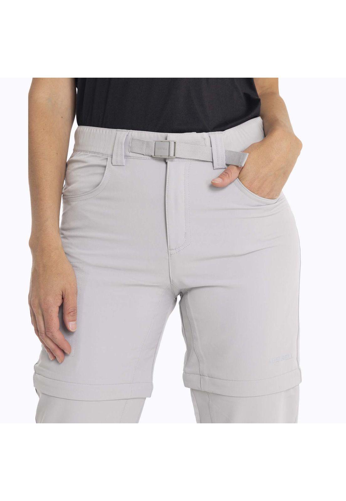 Pantalon Mujer Chandalar Gris claro Merrell-4