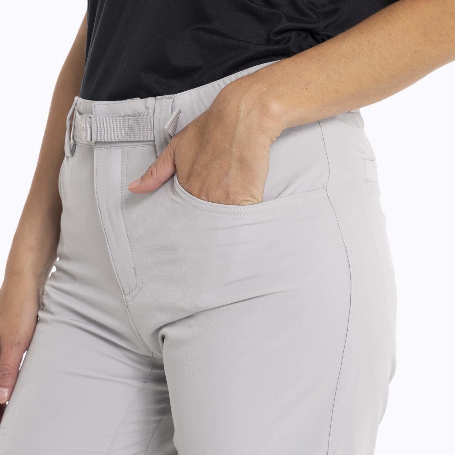 Pantalon Mujer Chandalar Gris claro Merrell-5