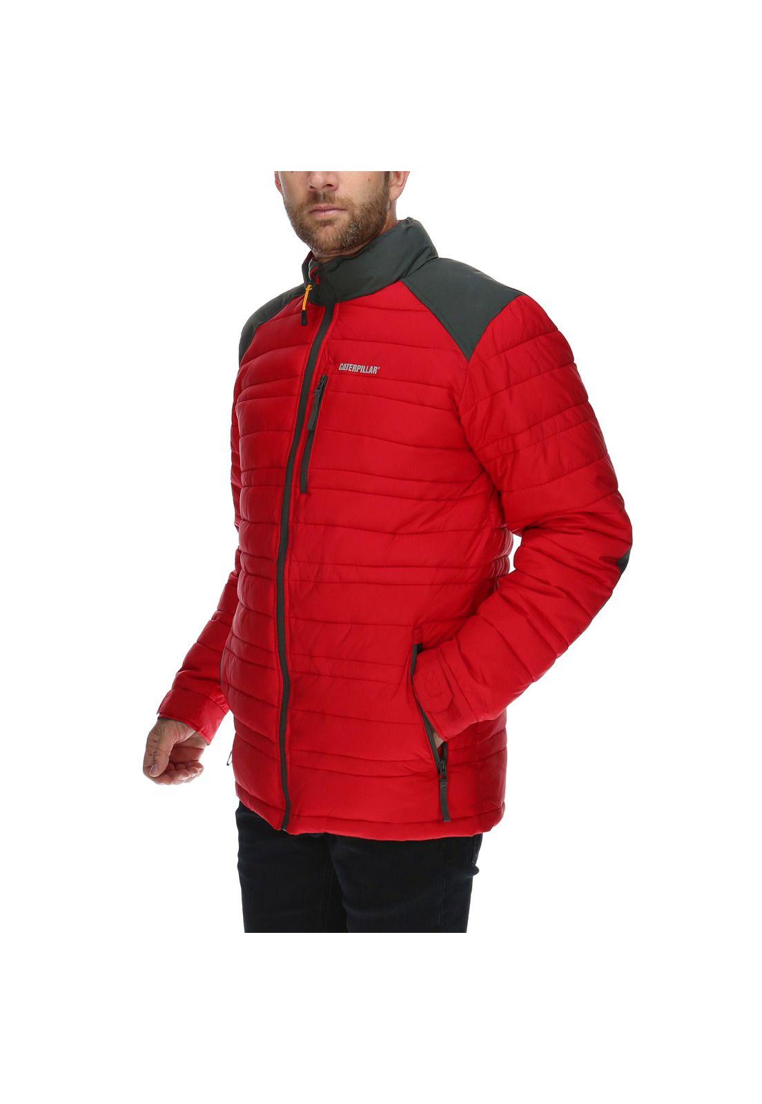 Parka Hombre Defender Insulated Jacket Nylon Burdeo-1