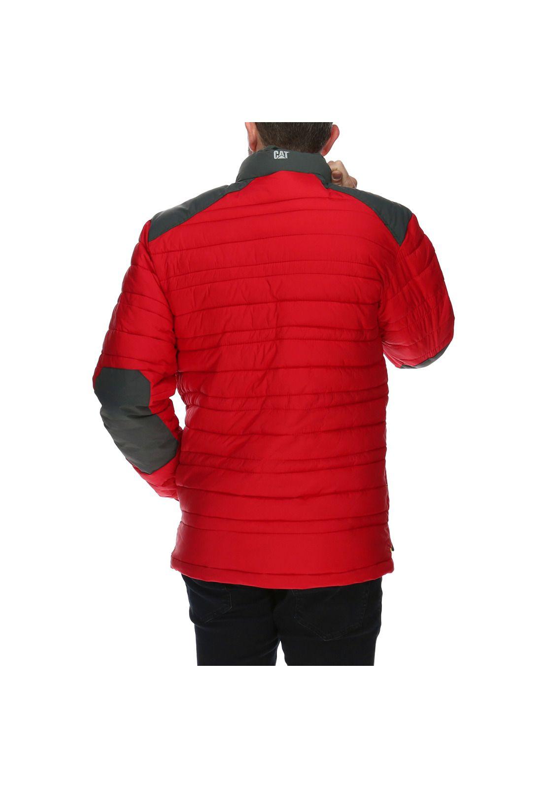 Parka Hombre Defender Insulated Jacket Nylon Burdeo-2