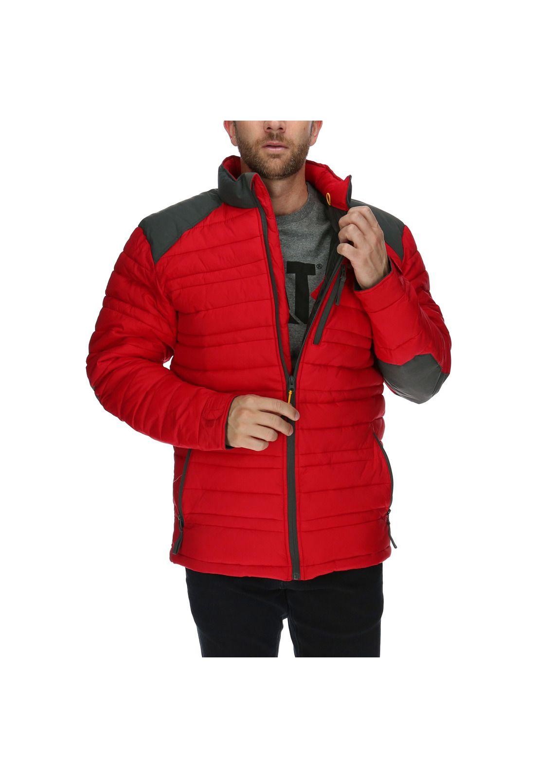 Parka Hombre Defender Insulated Jacket Nylon Burdeo-3