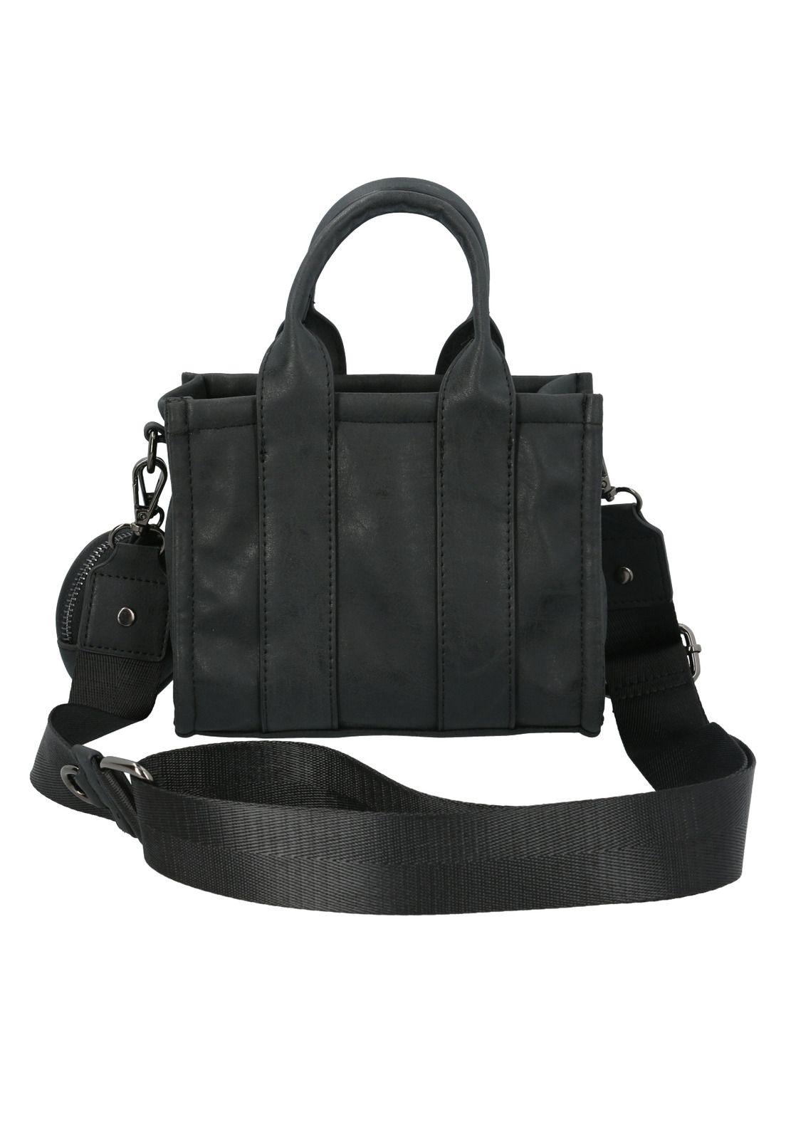 Cartera Negro Justina Cross Mujer-2