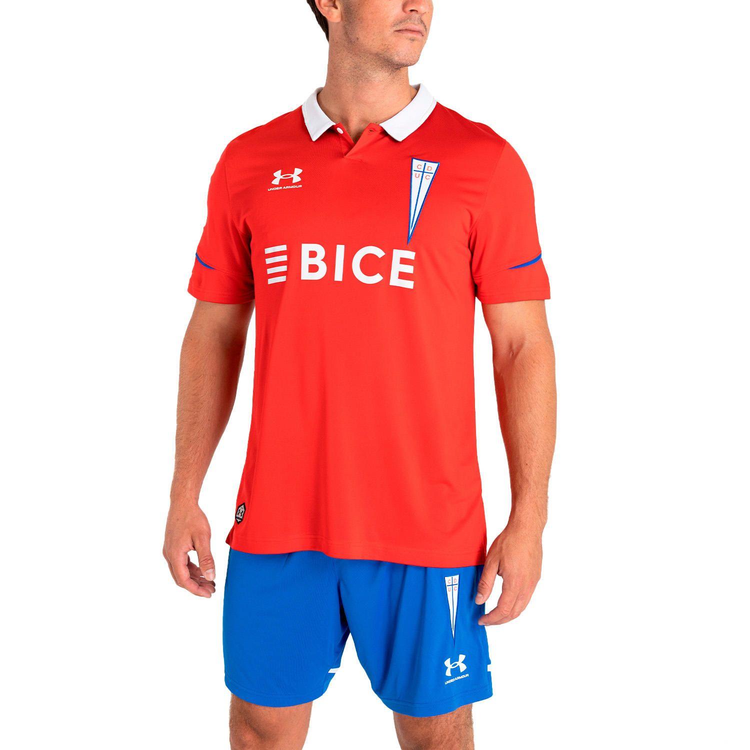 Camiseta Réplica UC Hombre visita Rojo-0