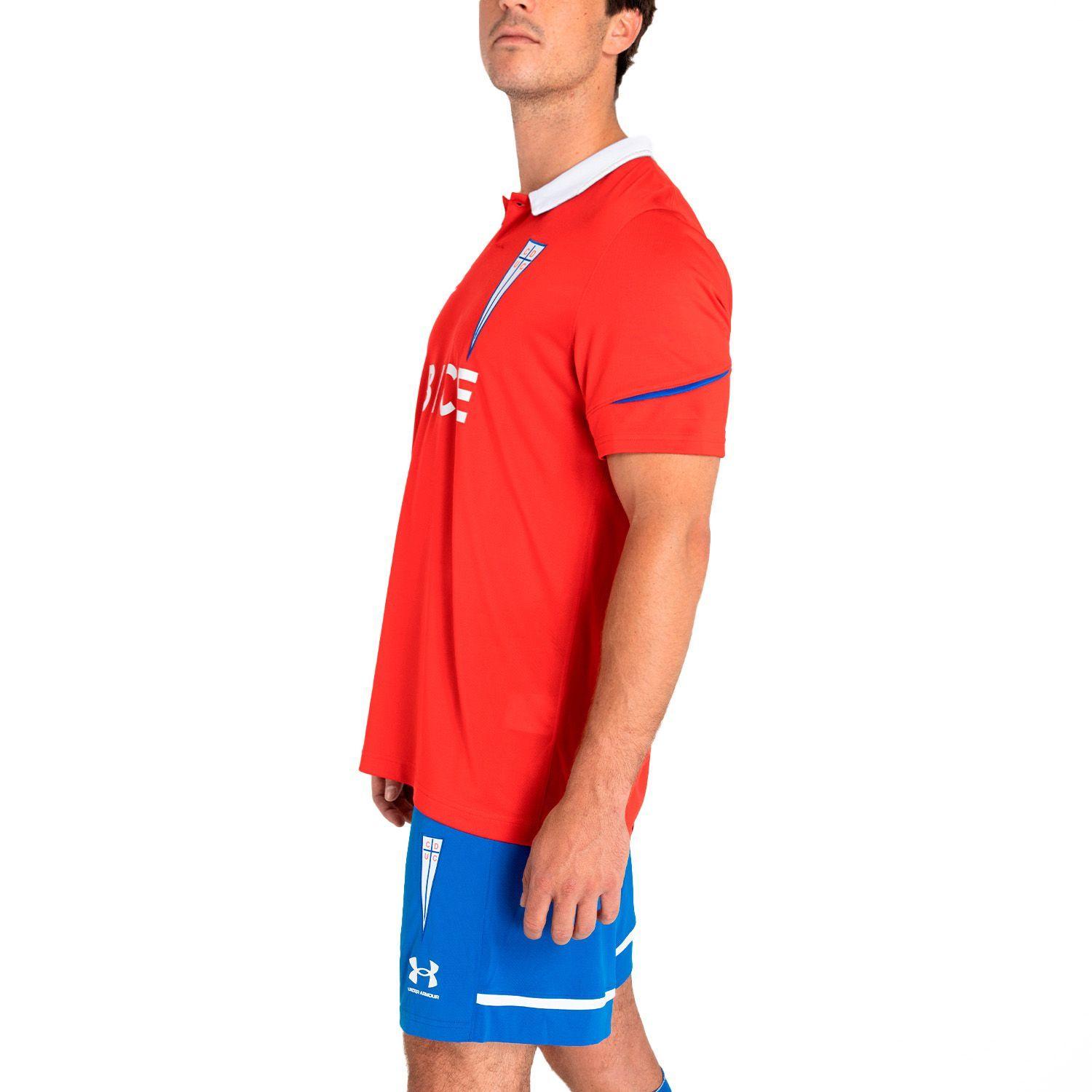 Camiseta Réplica UC Hombre visita Rojo-1