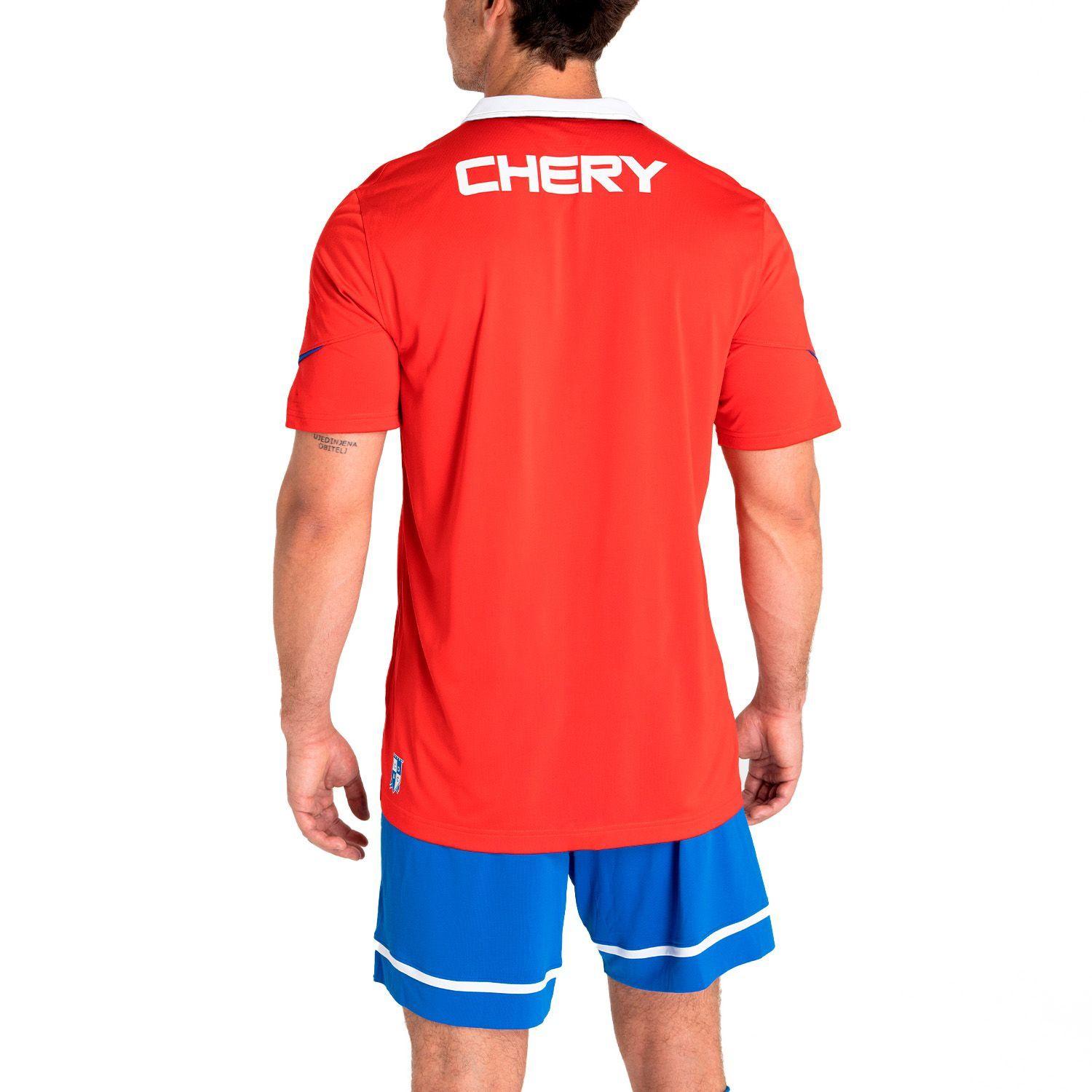 Camiseta Réplica UC Hombre visita Rojo-2
