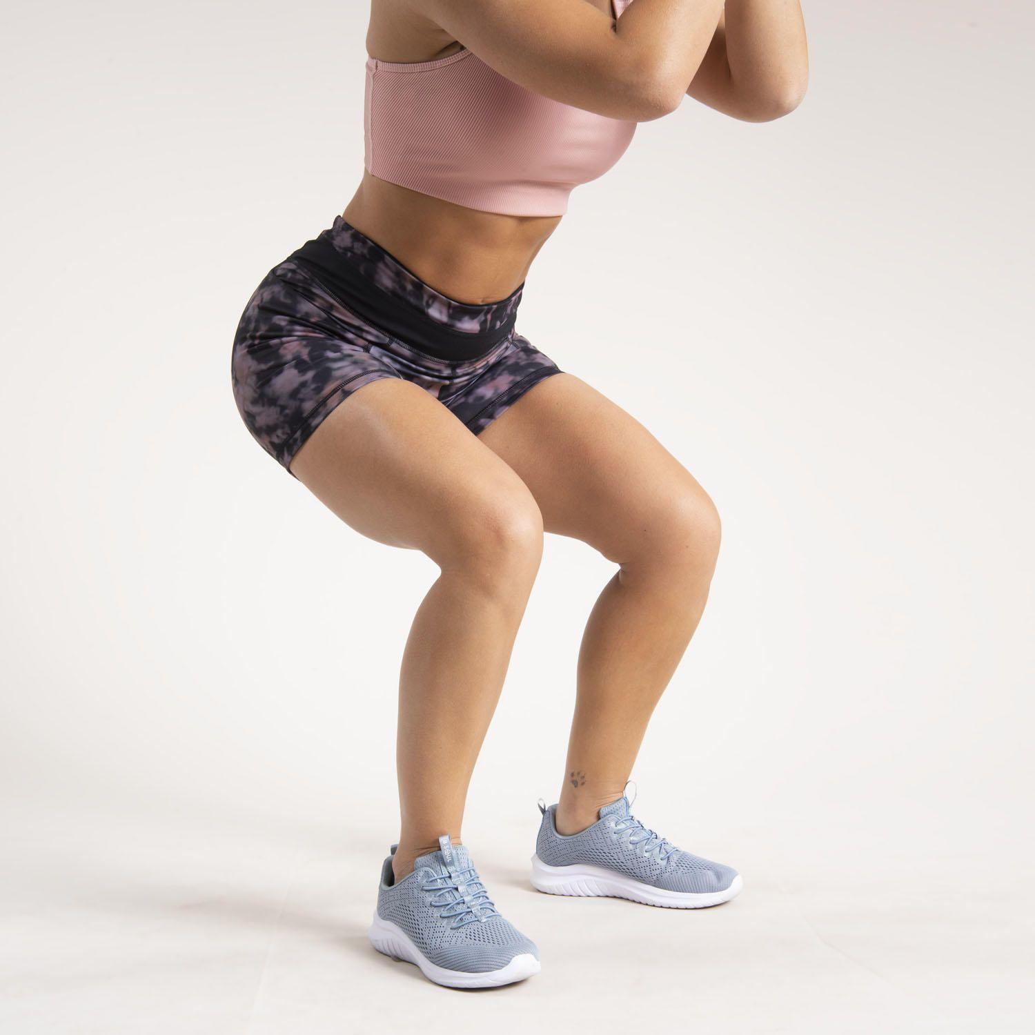 Calza Mujer Short Leg Tioga Negro-2