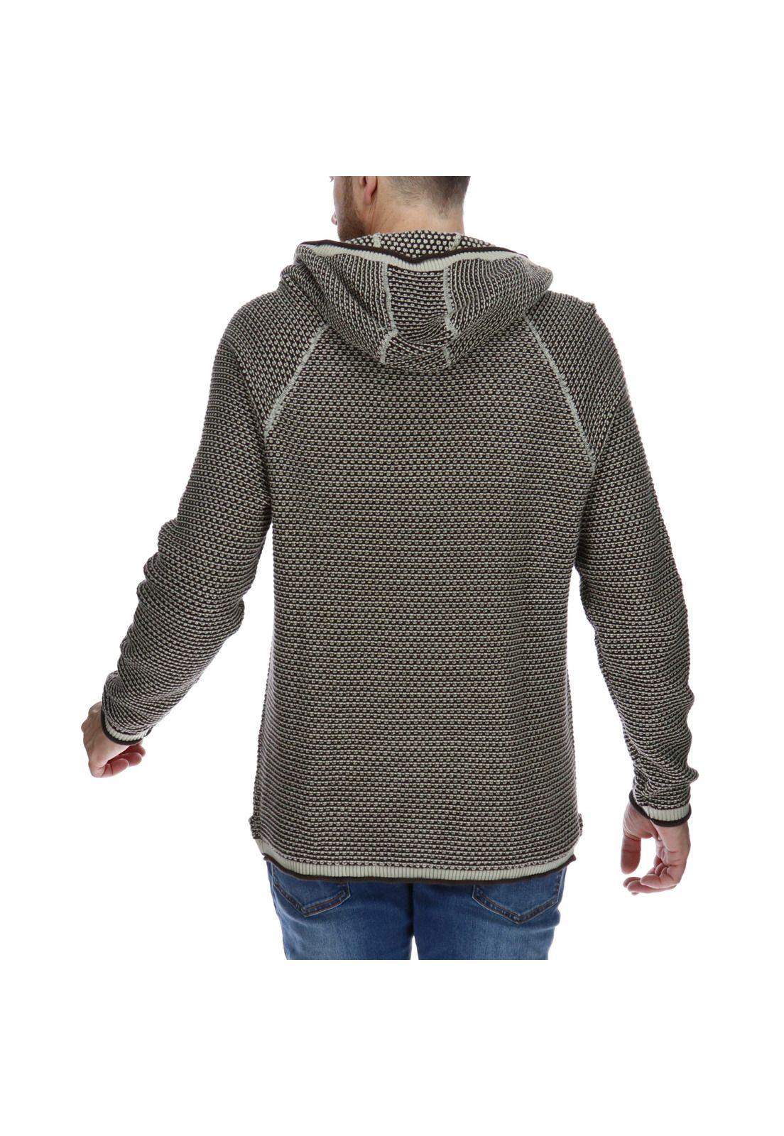 Sweater Hombre Origin Hooded Sweater Algodón Grafito-2