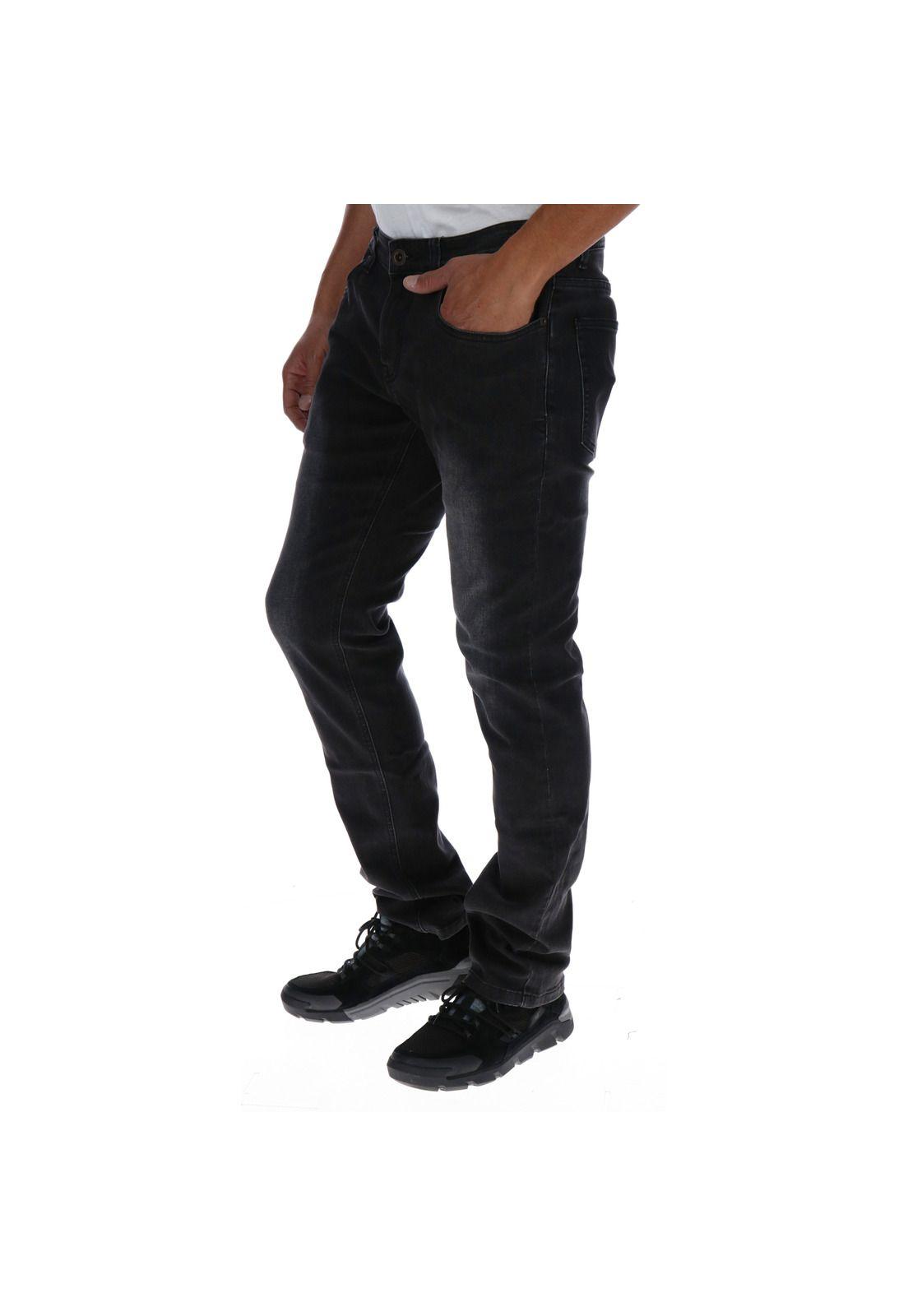 Jeans Hombre Ninety Eight Slim Algodón Grafito-1
