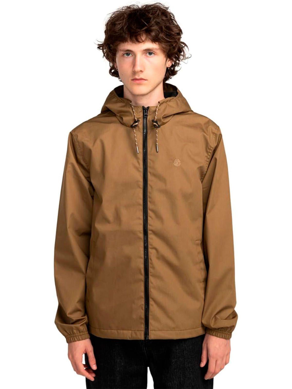 Cortaviento Hombre Alder Café-0