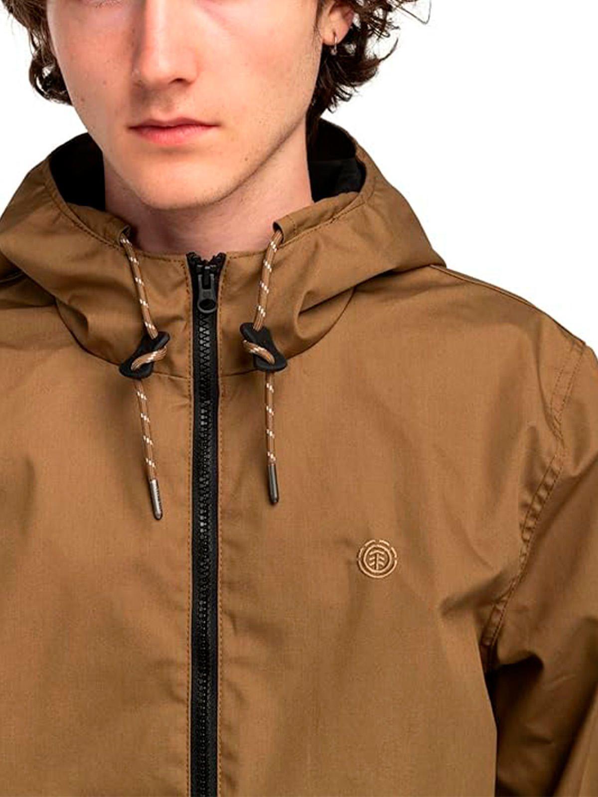 Cortaviento Hombre Alder Café-1