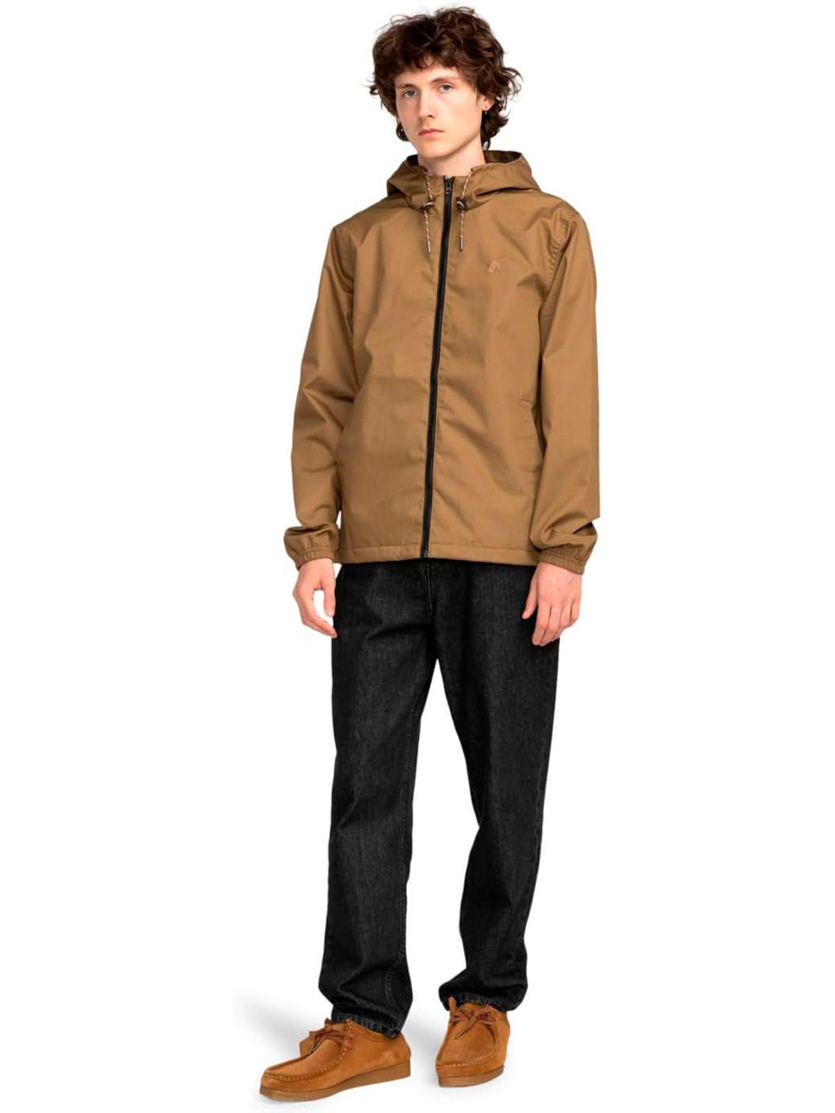 Cortaviento Hombre Alder Café-3