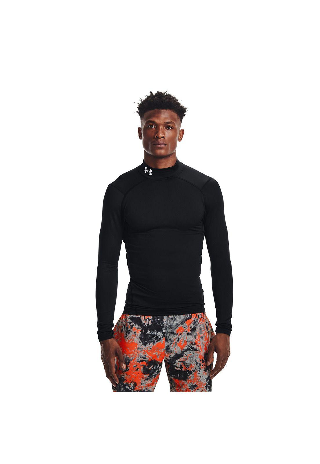Primera capa ColdGear® para hombre Negro-3