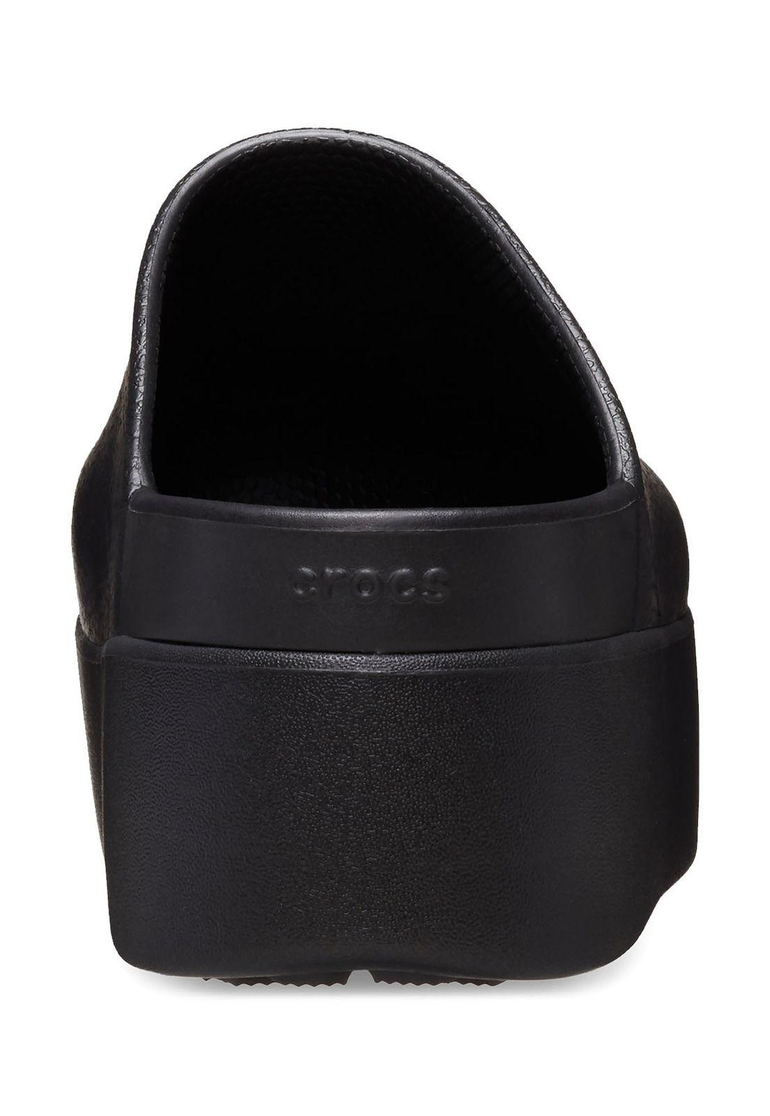Zueco Crocs Mujer Dylan Platform Clog Negro-7