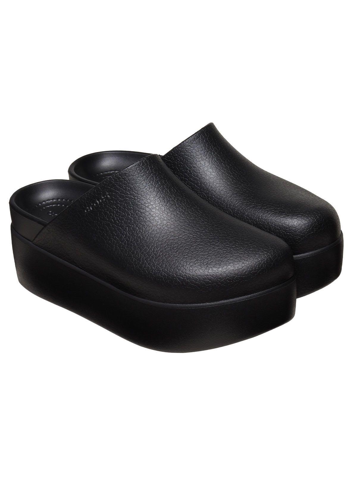 Zueco Crocs Mujer Dylan Platform Clog Negro-4