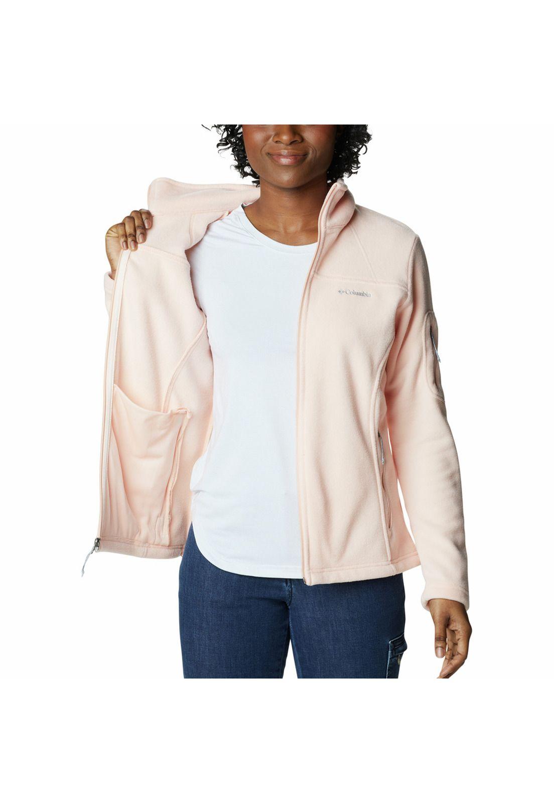 Polar Mujer Fast Trek Ii Jacket Rosado-4