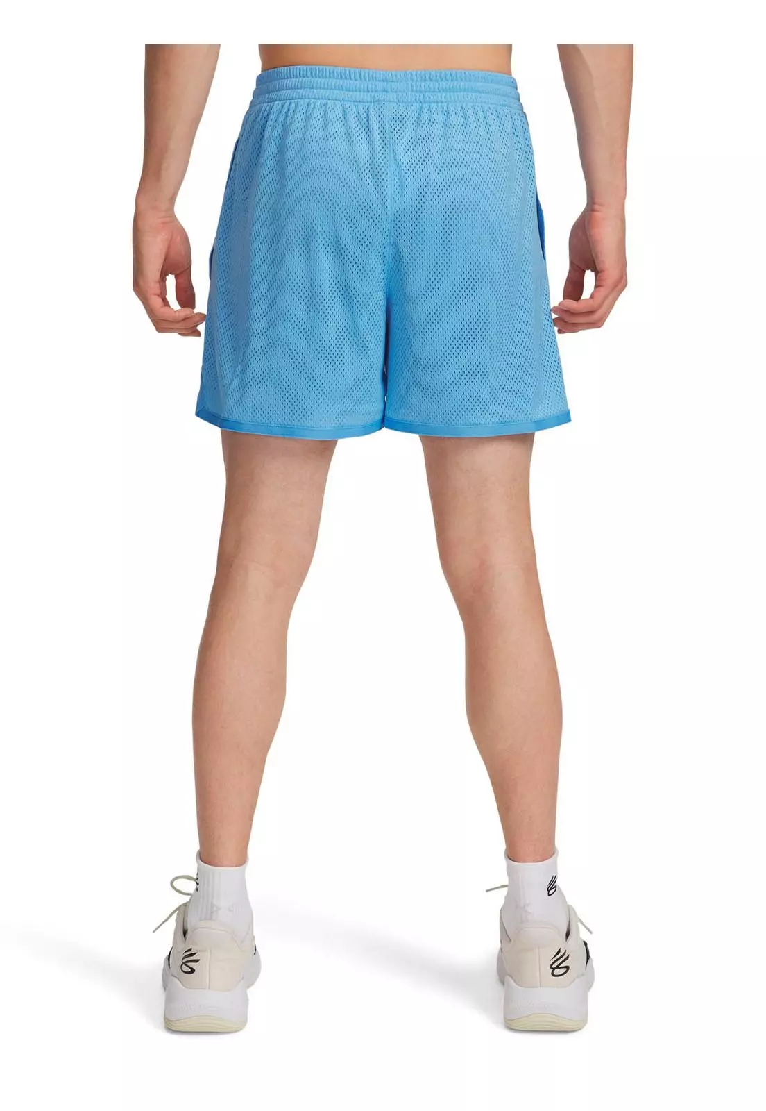 Short de Basketball  Hombre curry splash short Azul -1