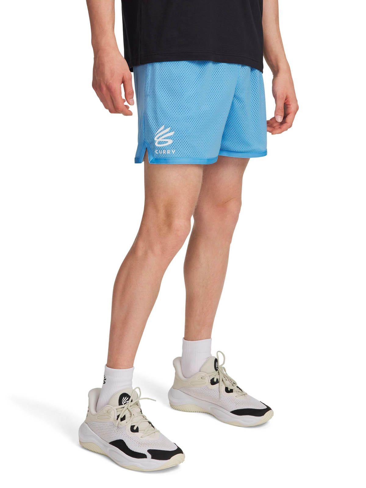 Short de Basketball  Hombre curry splash short Azul -0