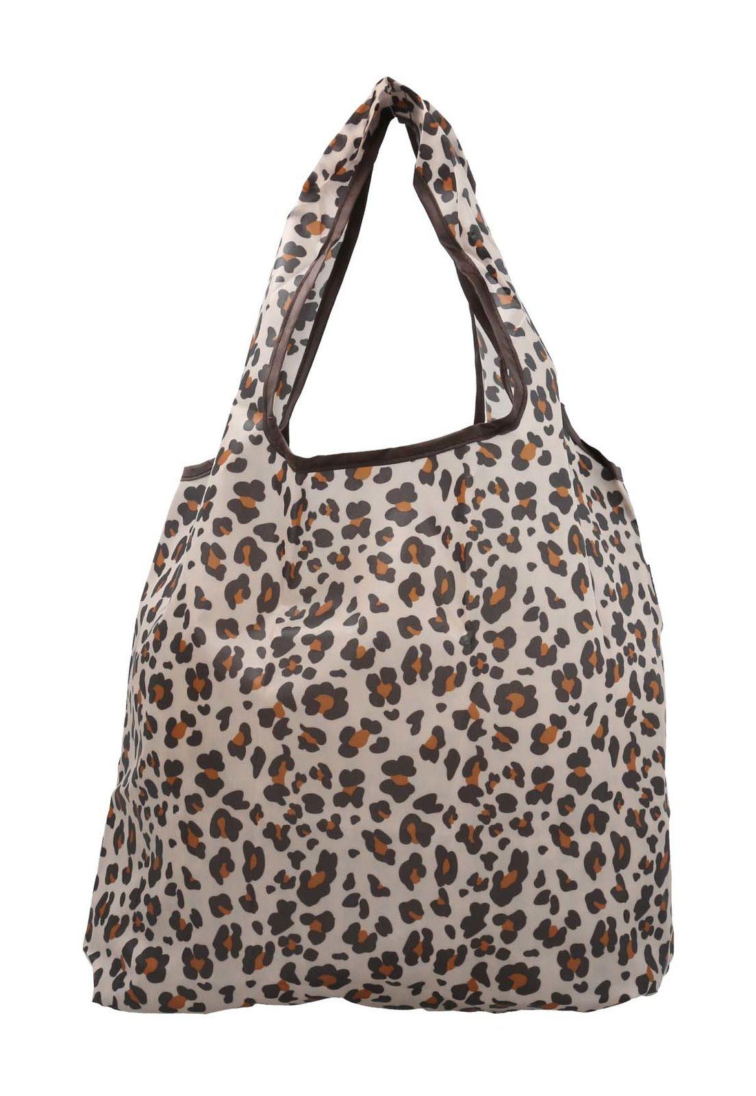Bolsas Shopping Bag Leop Ii Mujer Beige-0