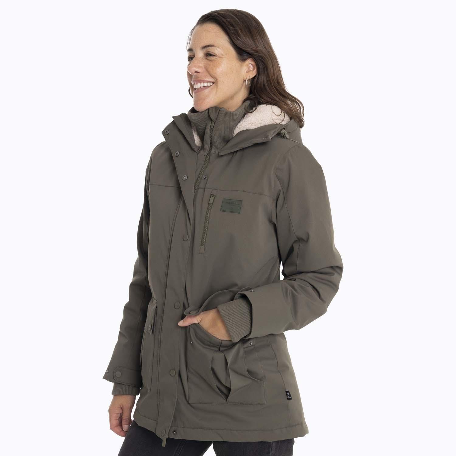 Parka Mujer Porcupine Café oscuro Merrell-3
