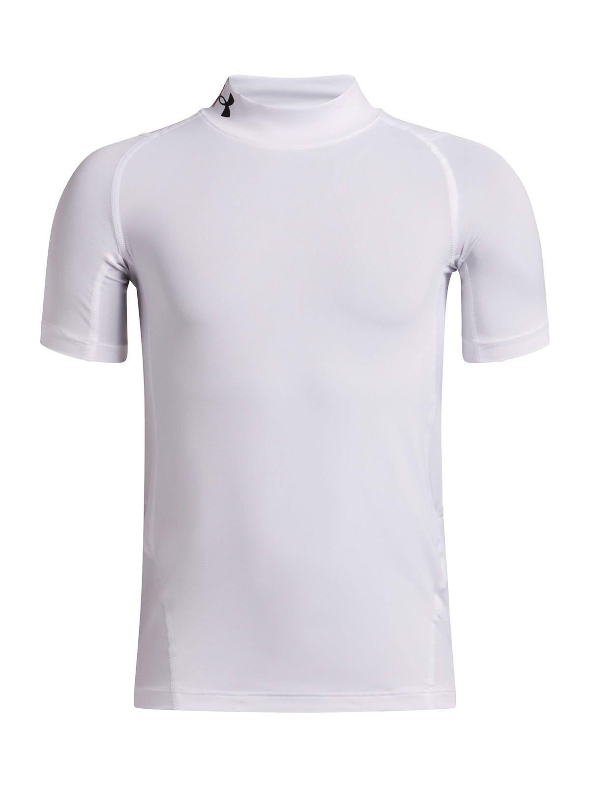 Primera capa superior HeatGear Mock blanco Niño-0