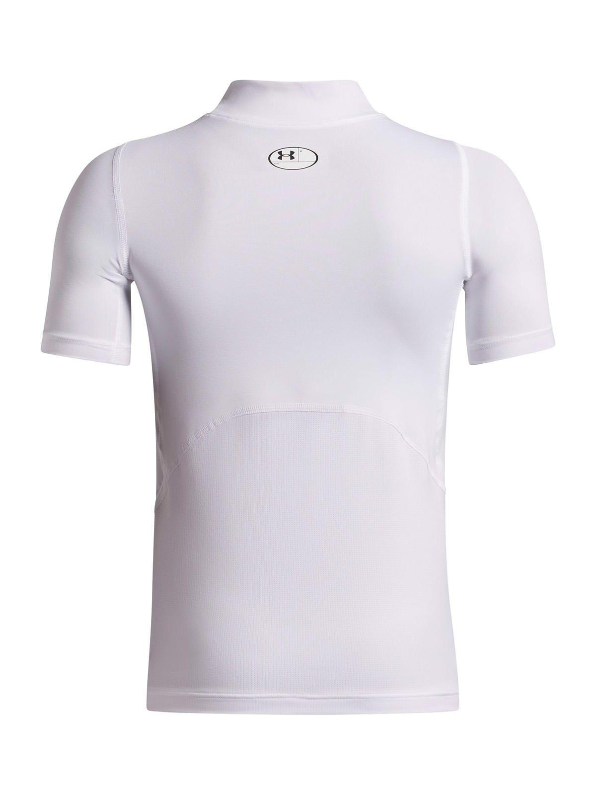 Primera capa superior HeatGear Mock blanco Niño-1