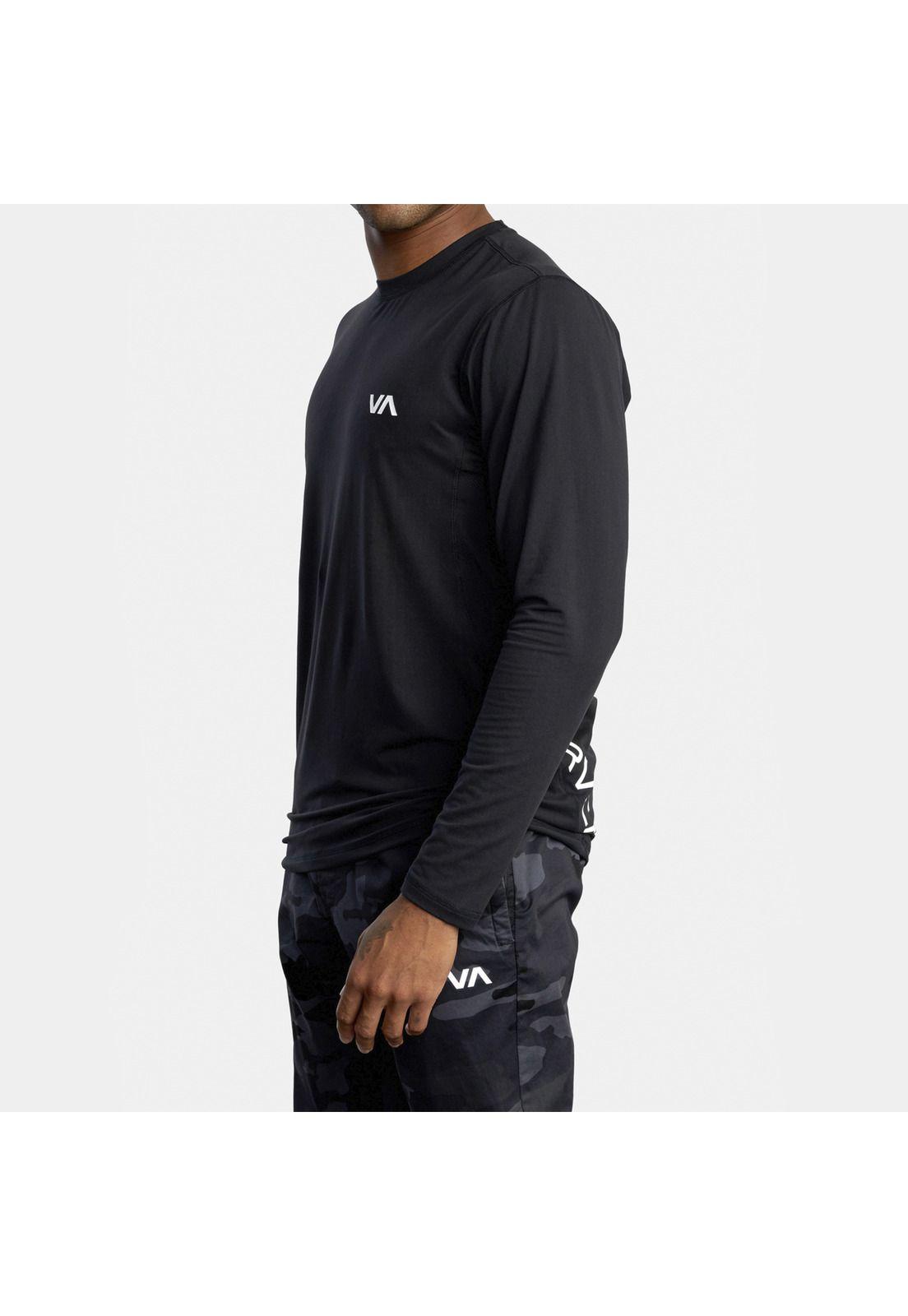 Polera Hombre Sport Vent Ls M Kttp Negro-6