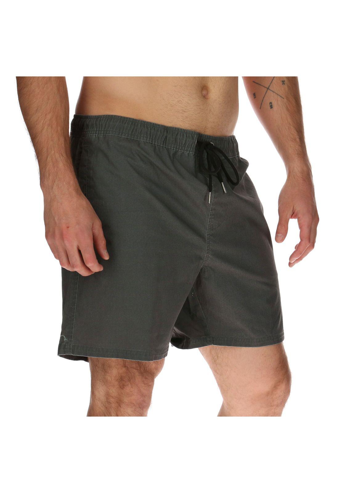 Traje De Baño Masculino Riggs Grafito Burton-3