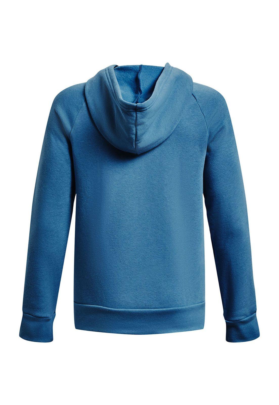 Polerón UA Rival Fleece para niño Azul-1