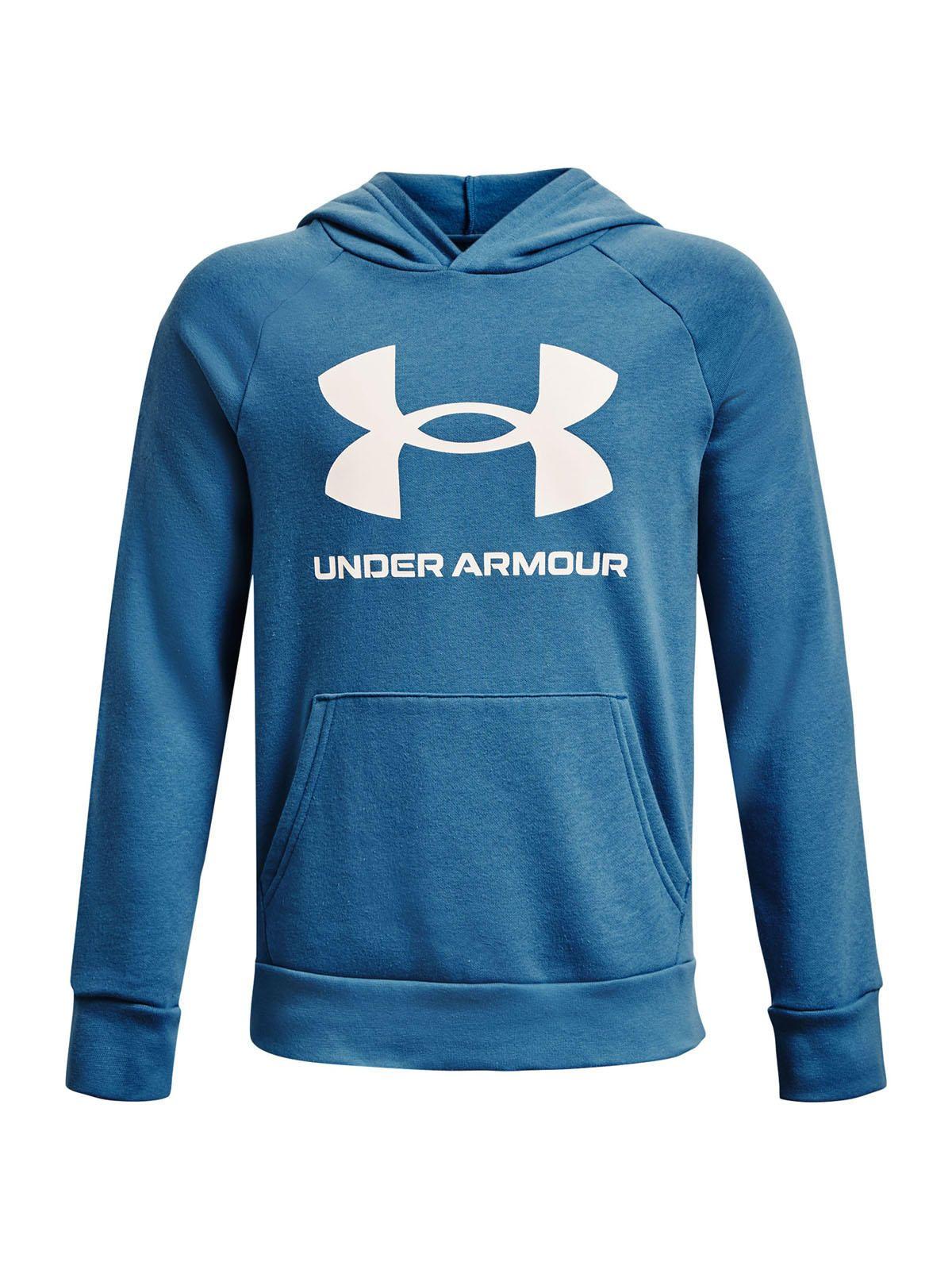 Polerón UA Rival Fleece para niño Azul-0