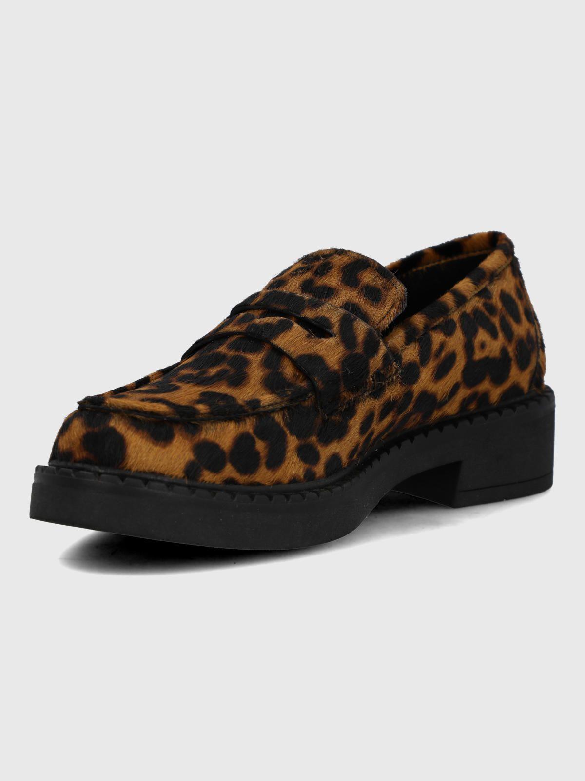 Mocasin Cuero Mujer Ruberta Multicolor-5