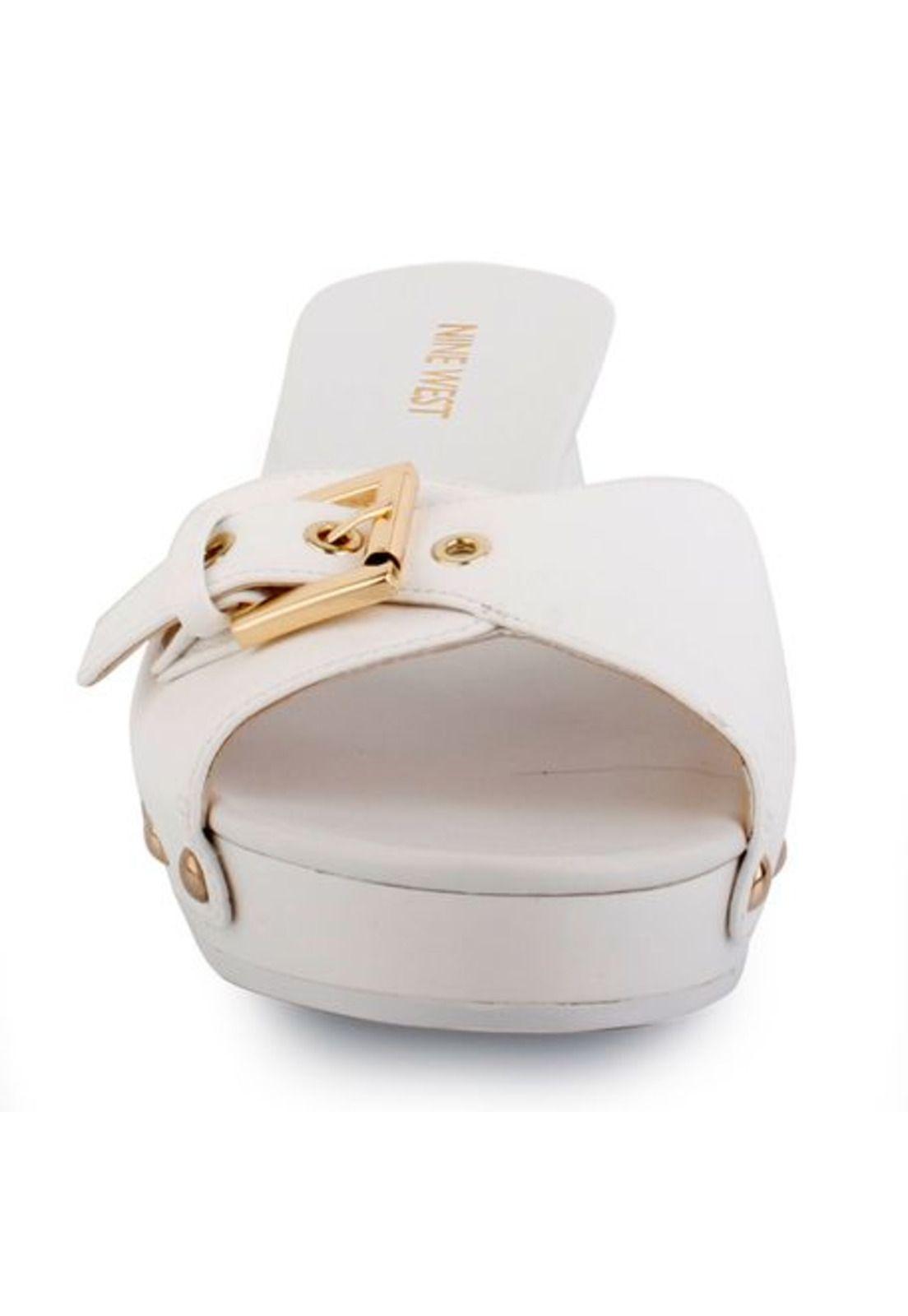 Sandalia Forchen White Nine West-4