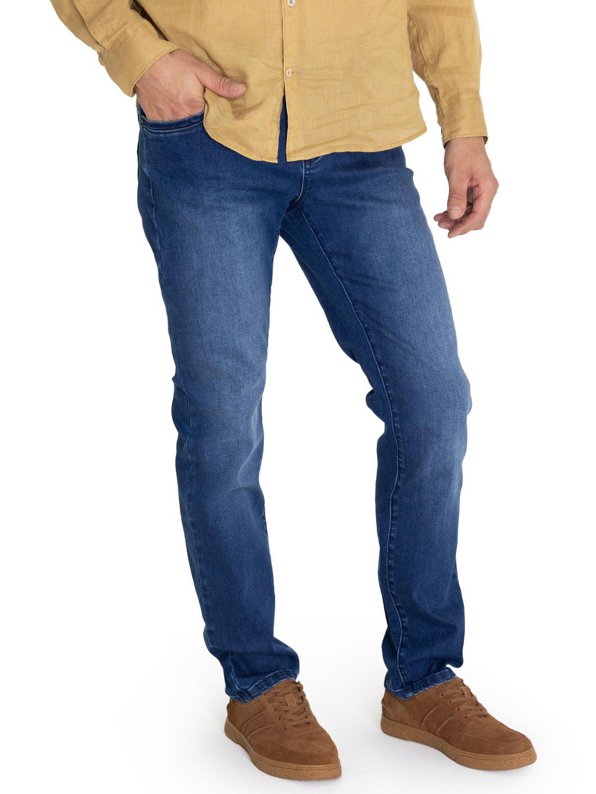 Jeans Algodón Orgánico Azul Bari Hombre -4