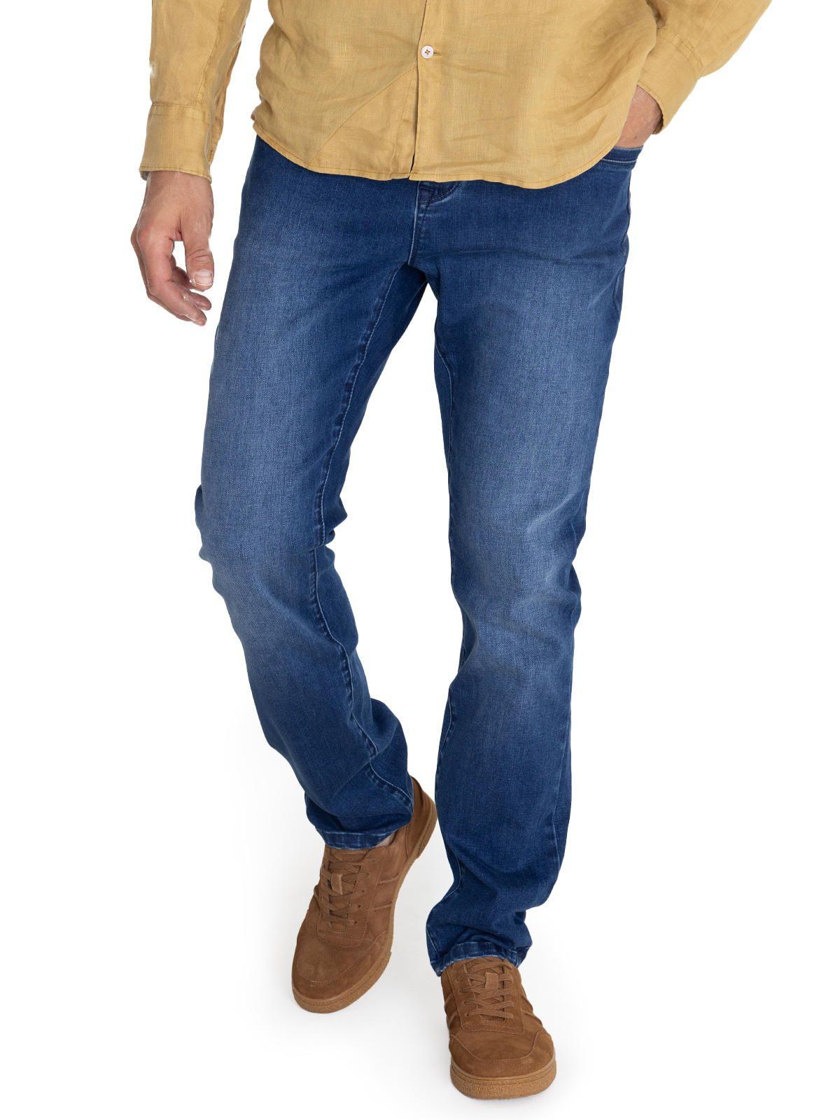 Jeans Algodón Orgánico Azul Bari Hombre -5