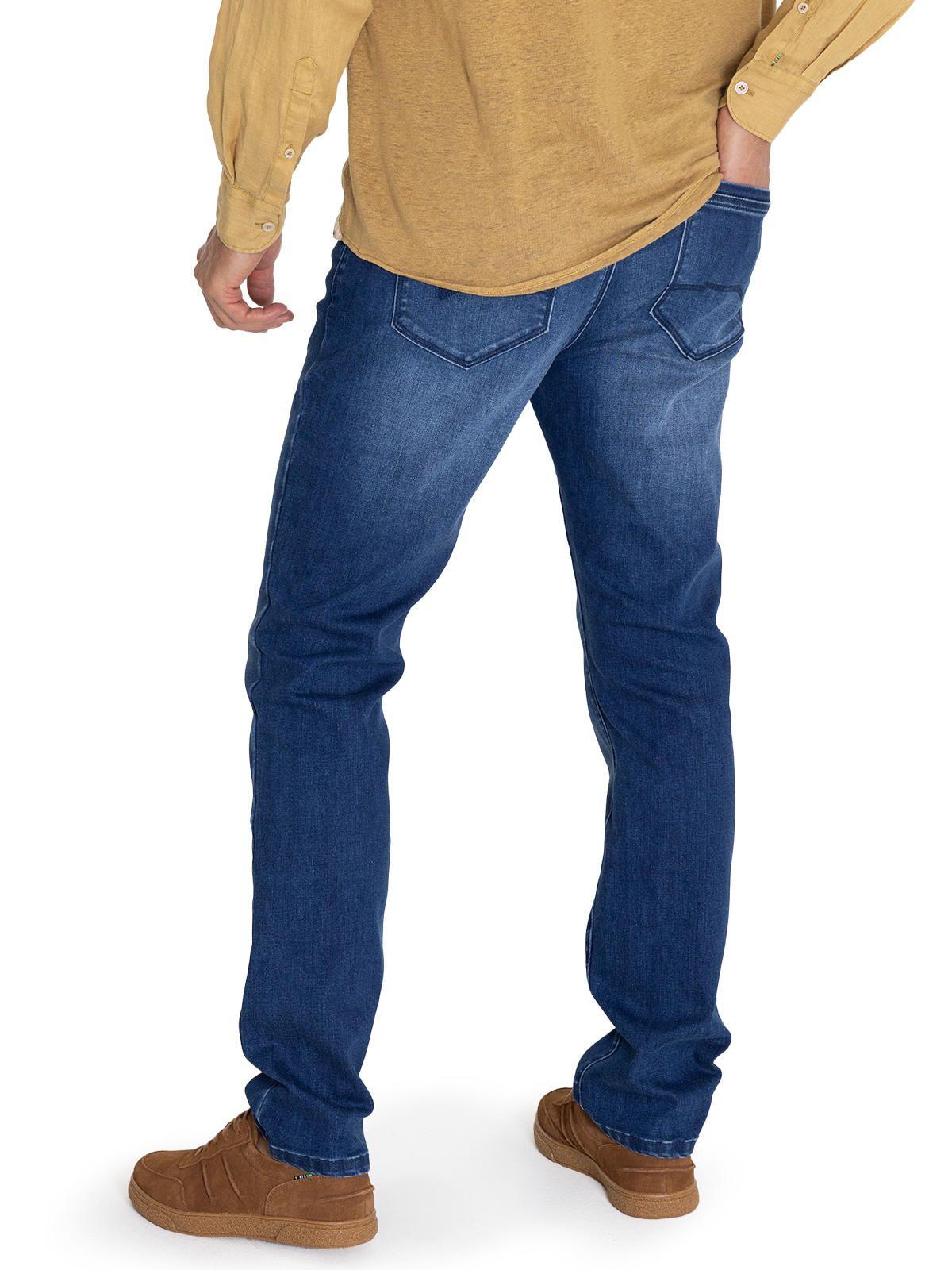 Jeans Algodón Orgánico Azul Bari Hombre -6