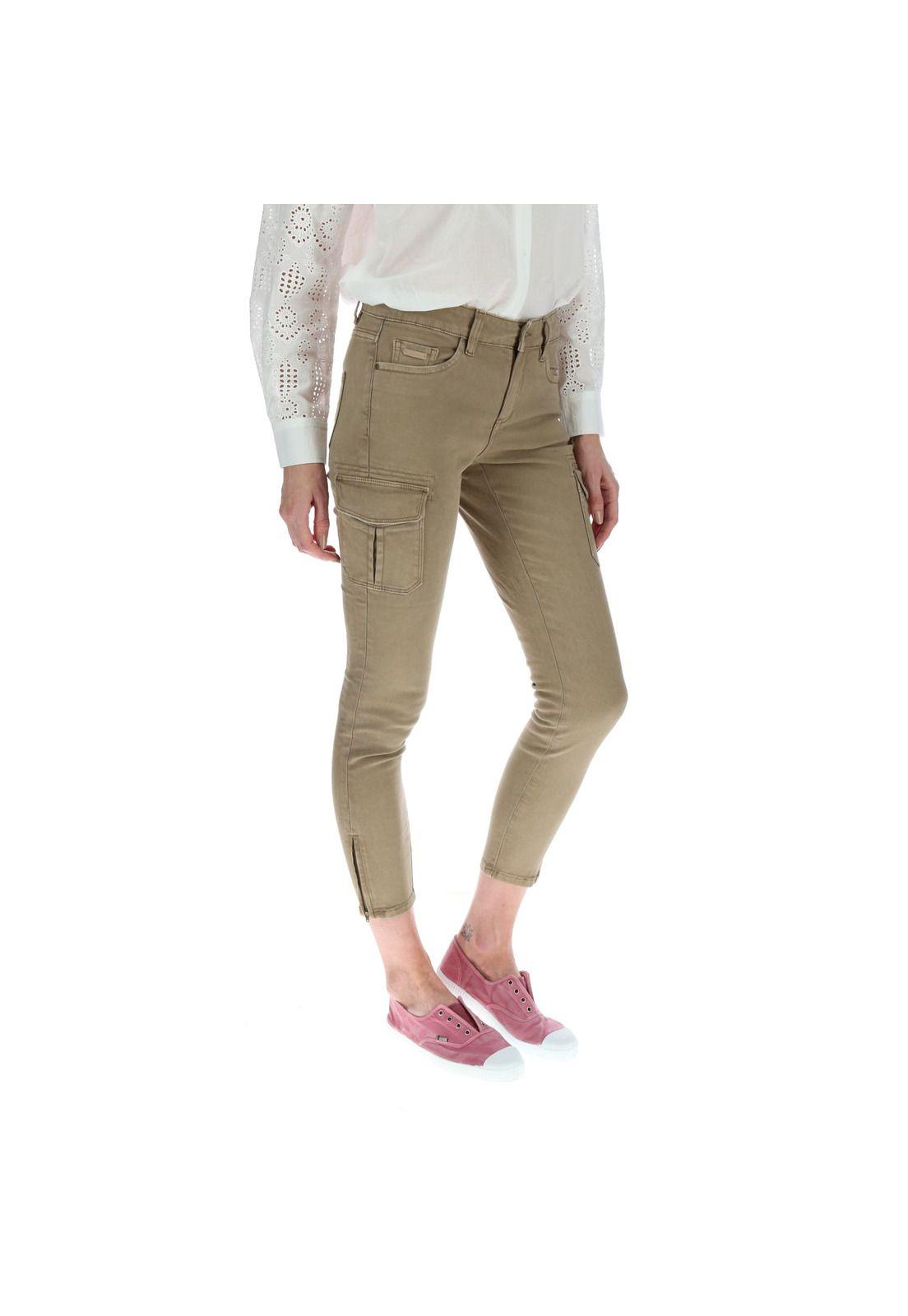 Pantalón Mujer Lilia Taupe-3