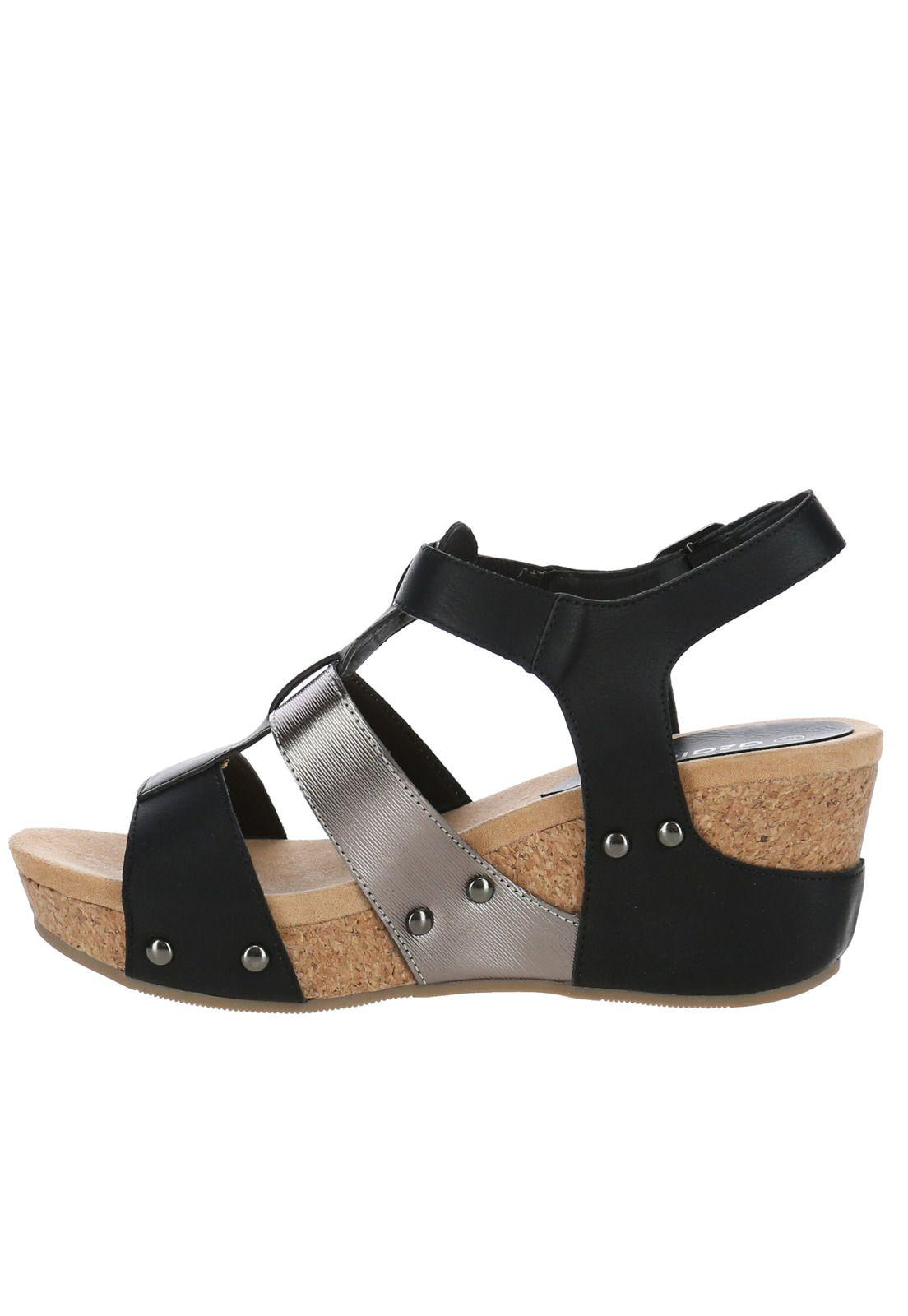 Sandalia Mujer Viola Negro/Pewter-4