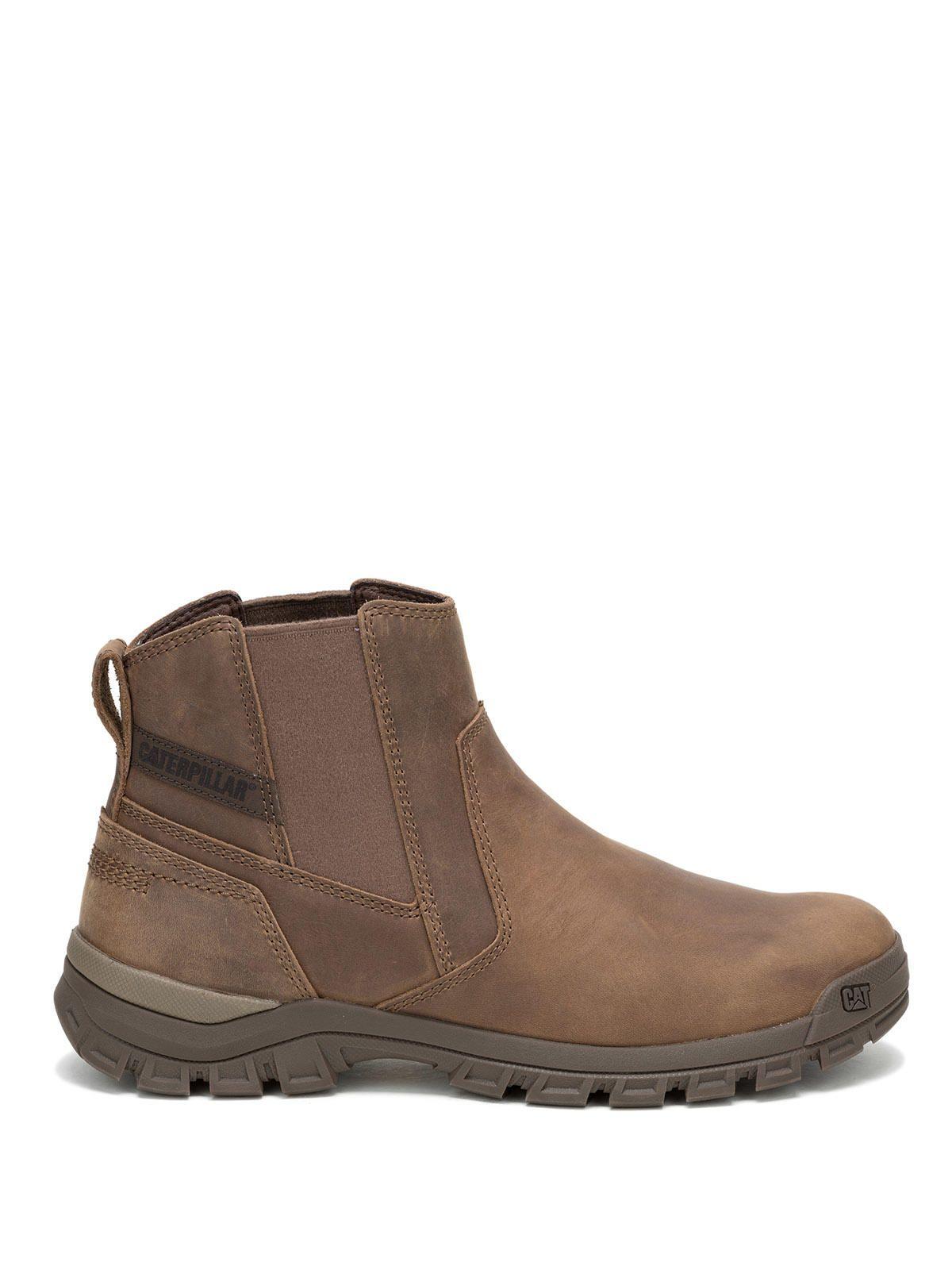 Botin Cuero Hombre Threshold Chelsea Café Oscuro-1