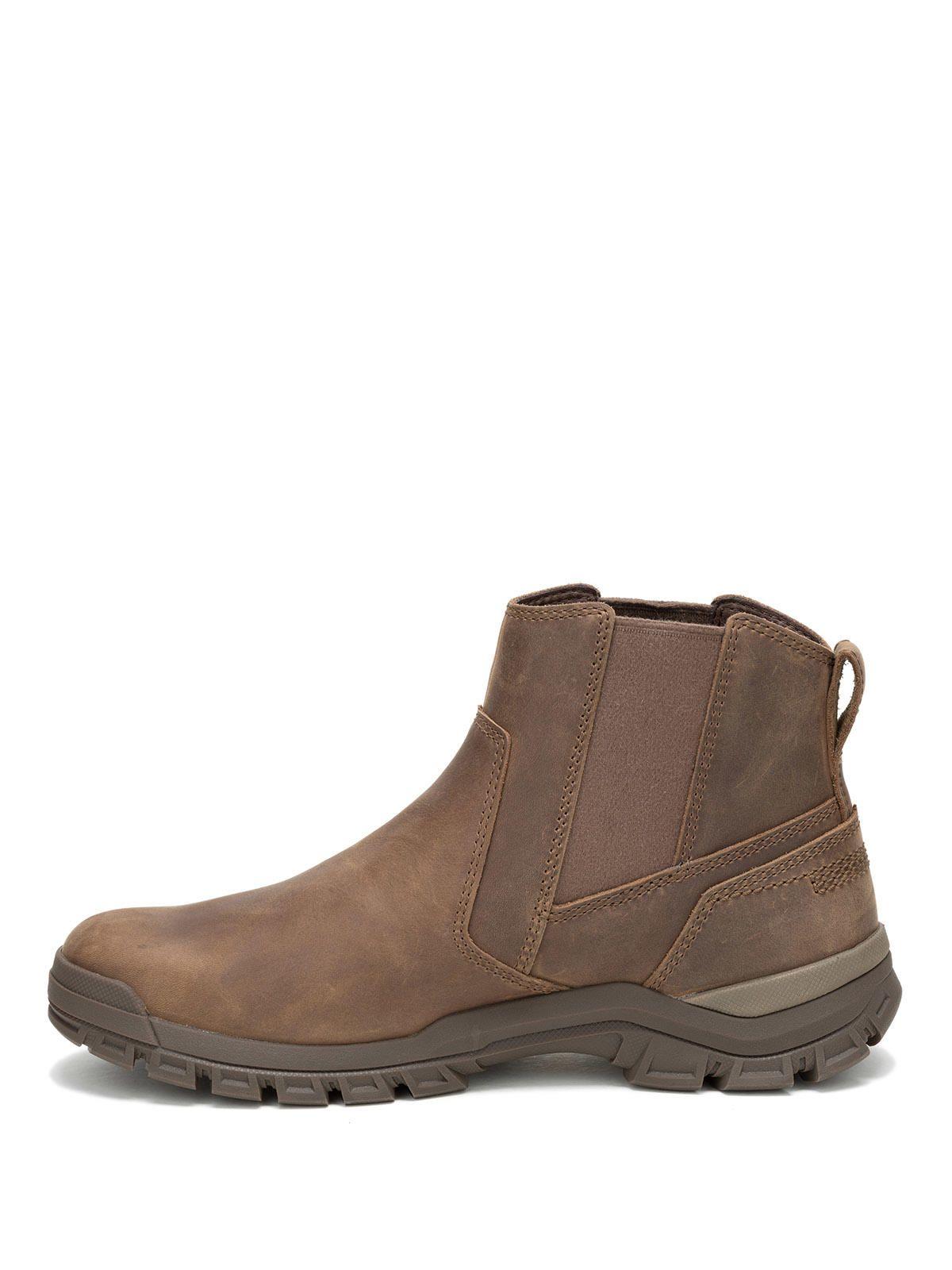 Botin Cuero Hombre Threshold Chelsea Café Oscuro-3
