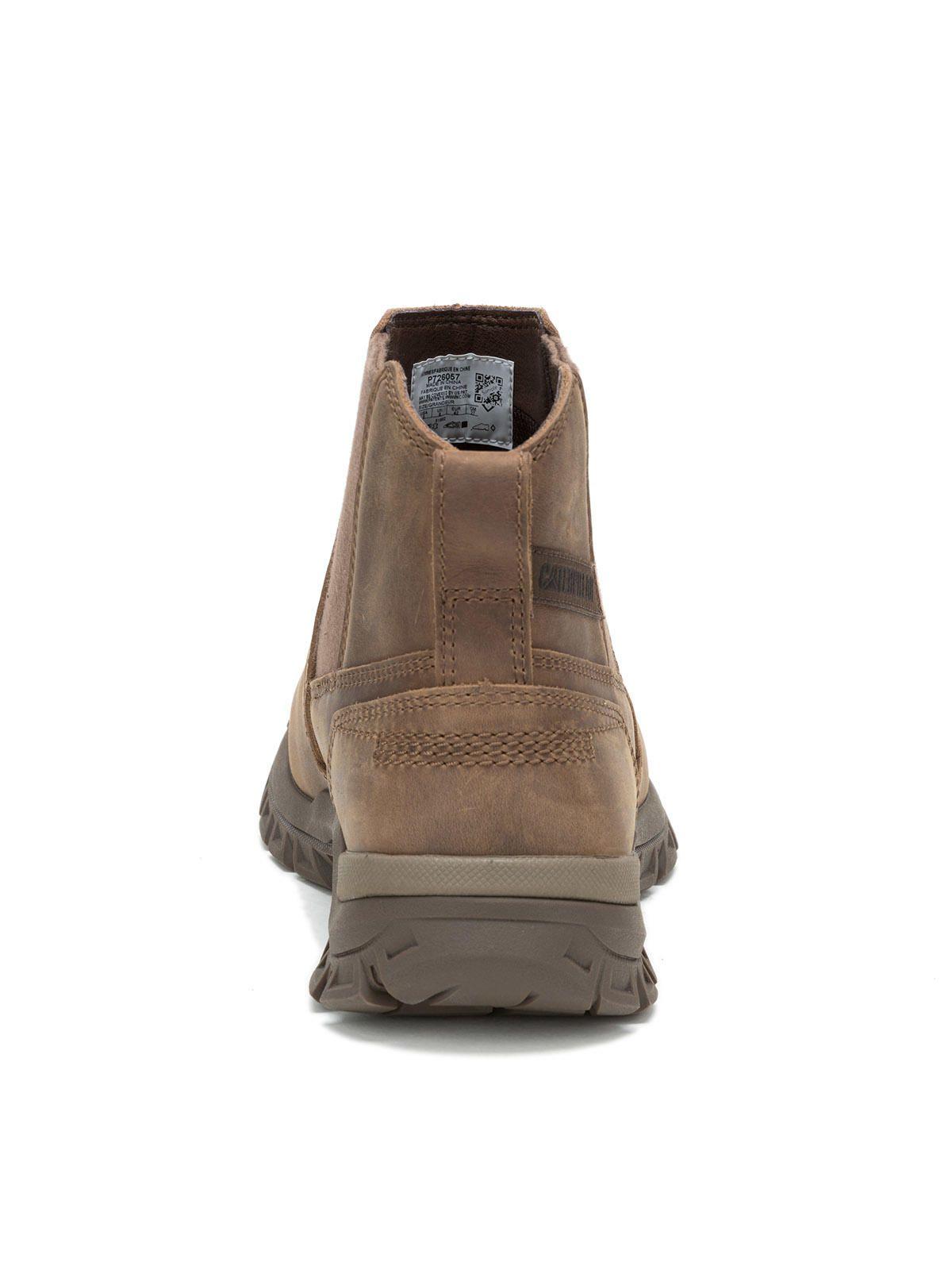 Botin Cuero Hombre Threshold Chelsea Café Oscuro-5