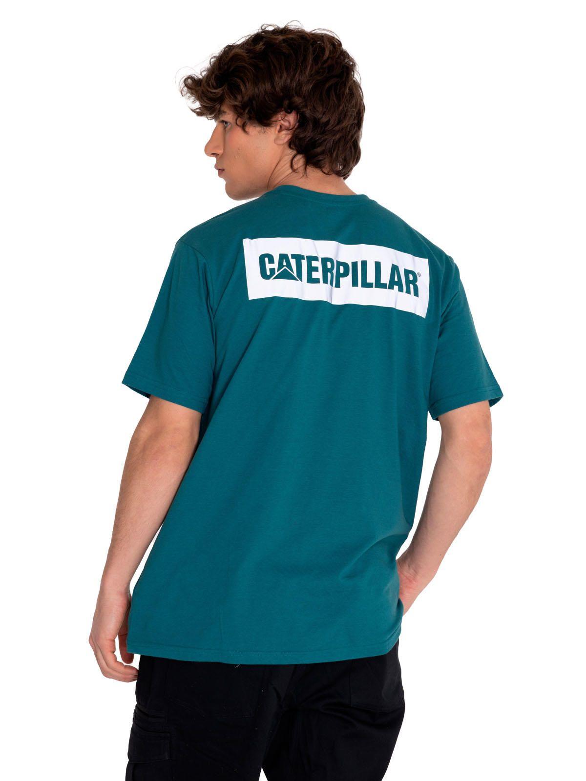 Polera Manga Corta Hombre Reflective Logo Azul-1