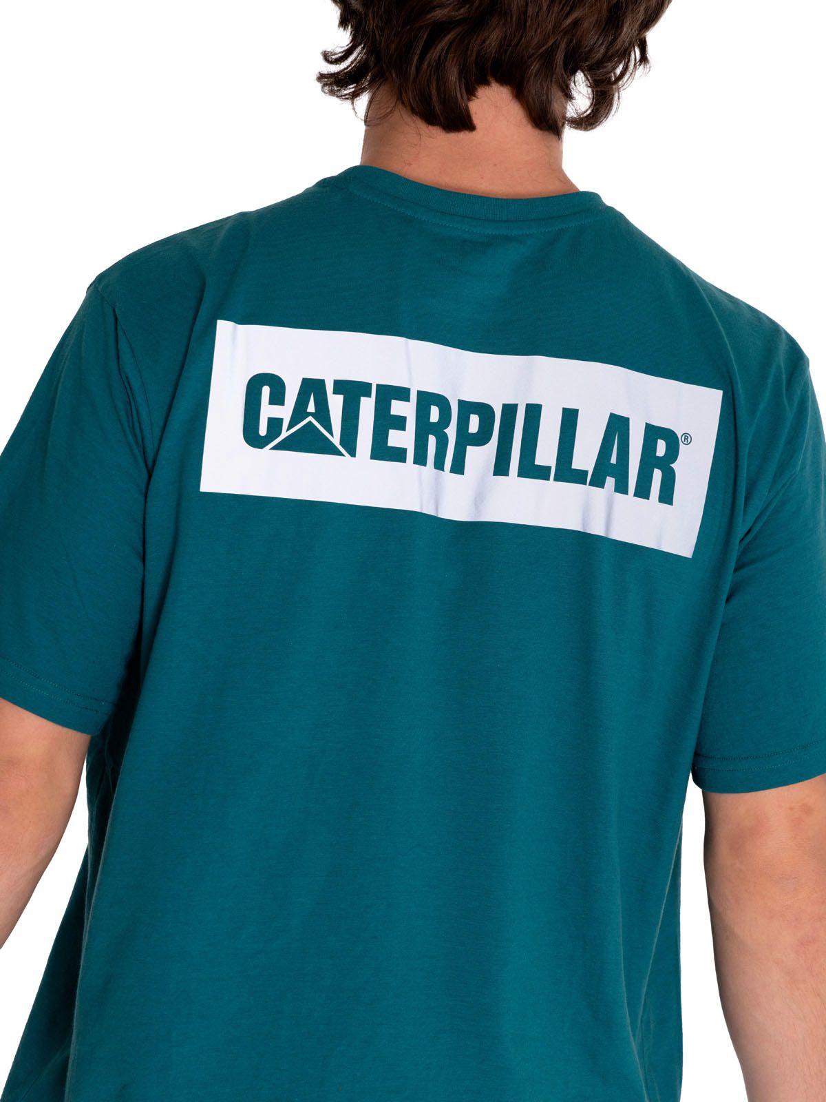 Polera Manga Corta Hombre Reflective Logo Azul-4