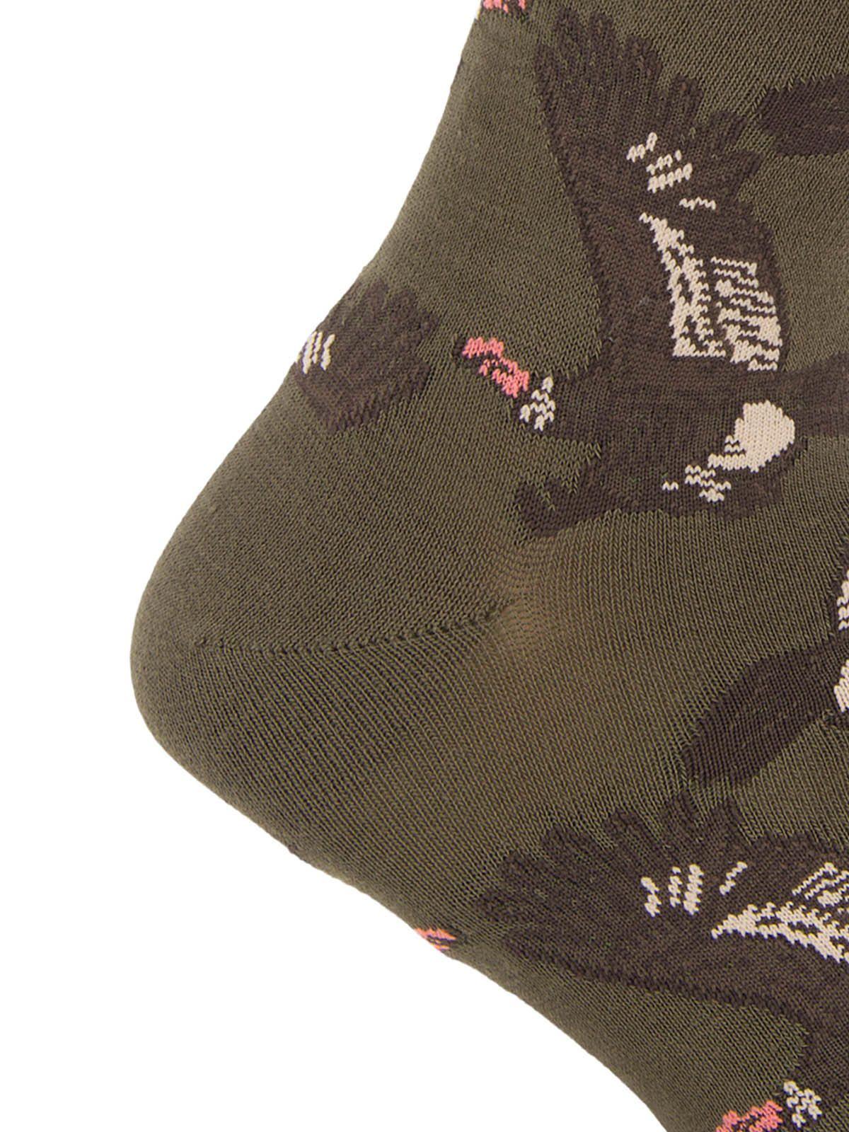 Calcetin Bambú Hombre Big Condor Verde-2