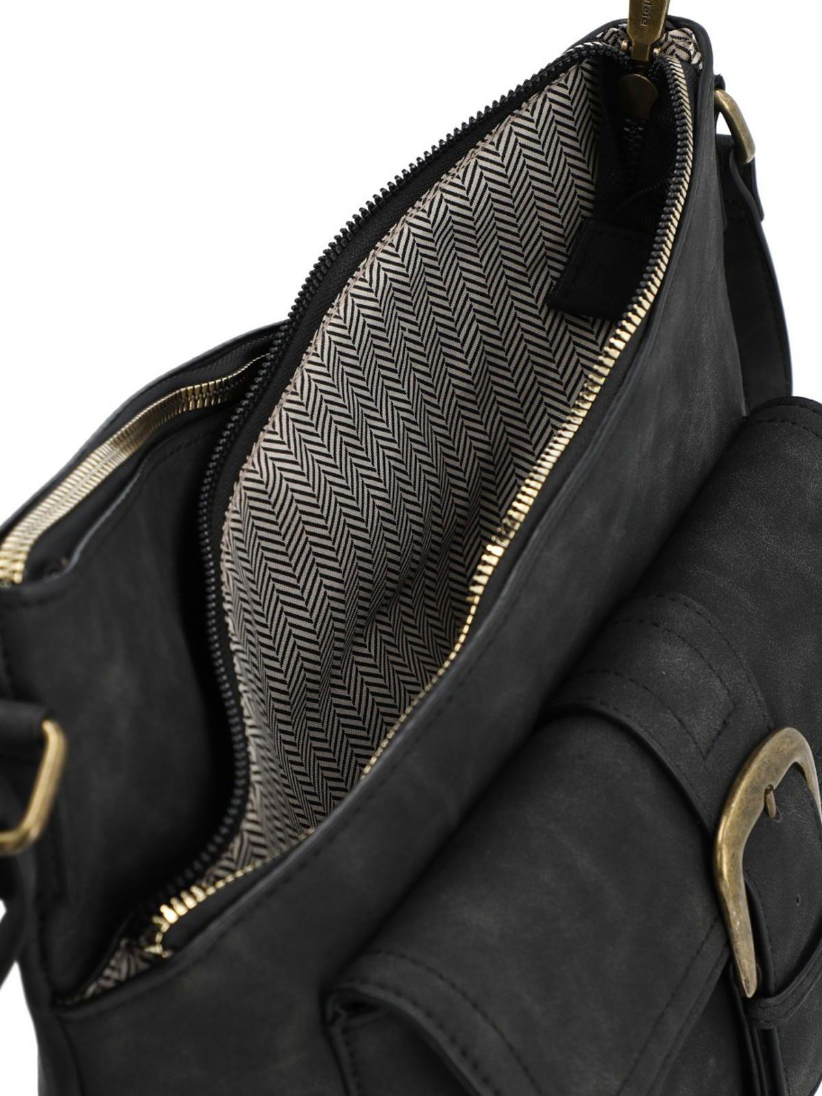 Cartera Mujer Sirena Hobo Negro-6