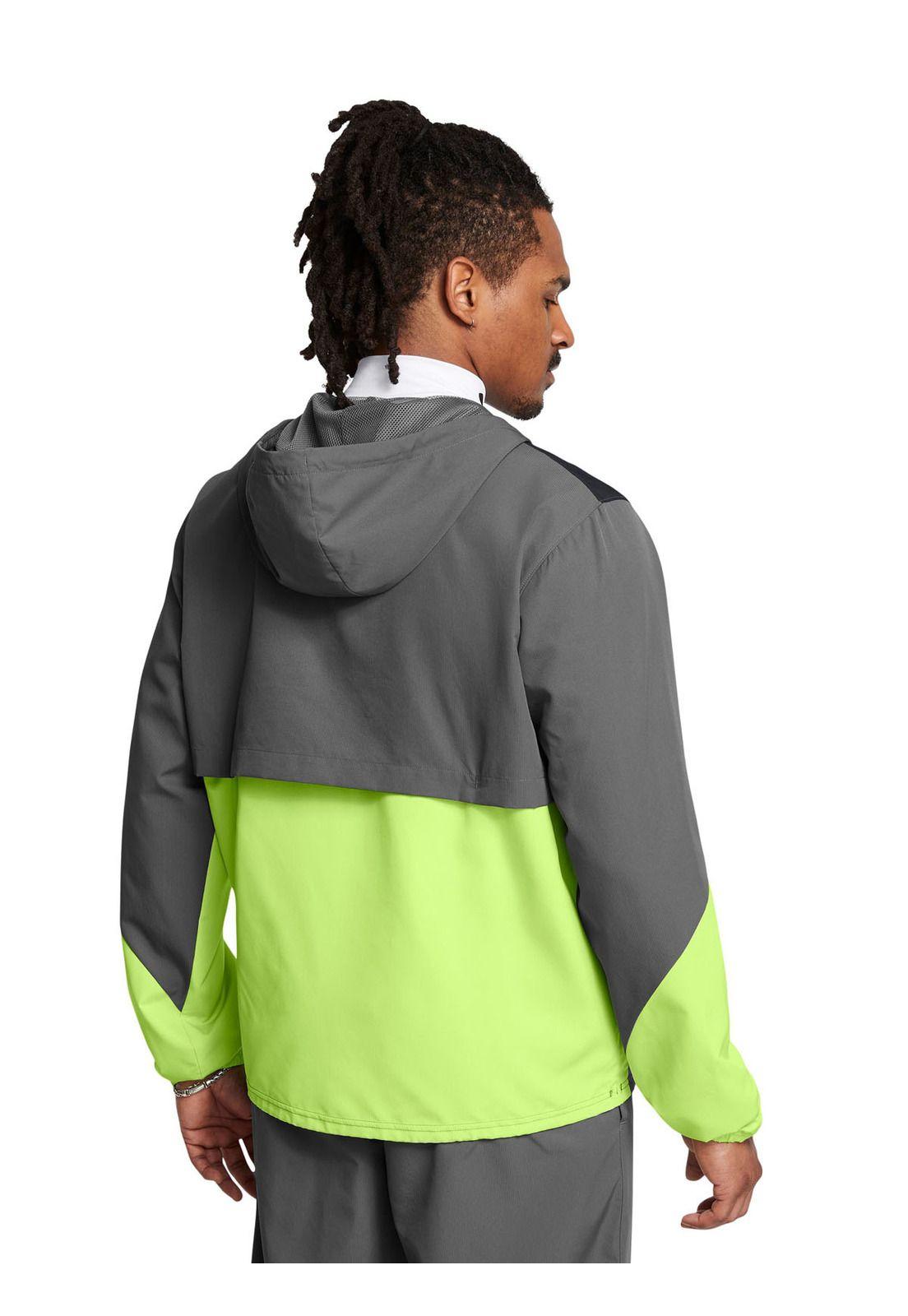 Cortavientos Icon Legacy para hombre Gris-1