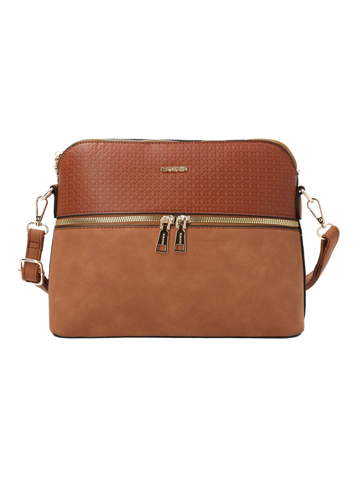 Carteras Castello Cross Mujer Café-0